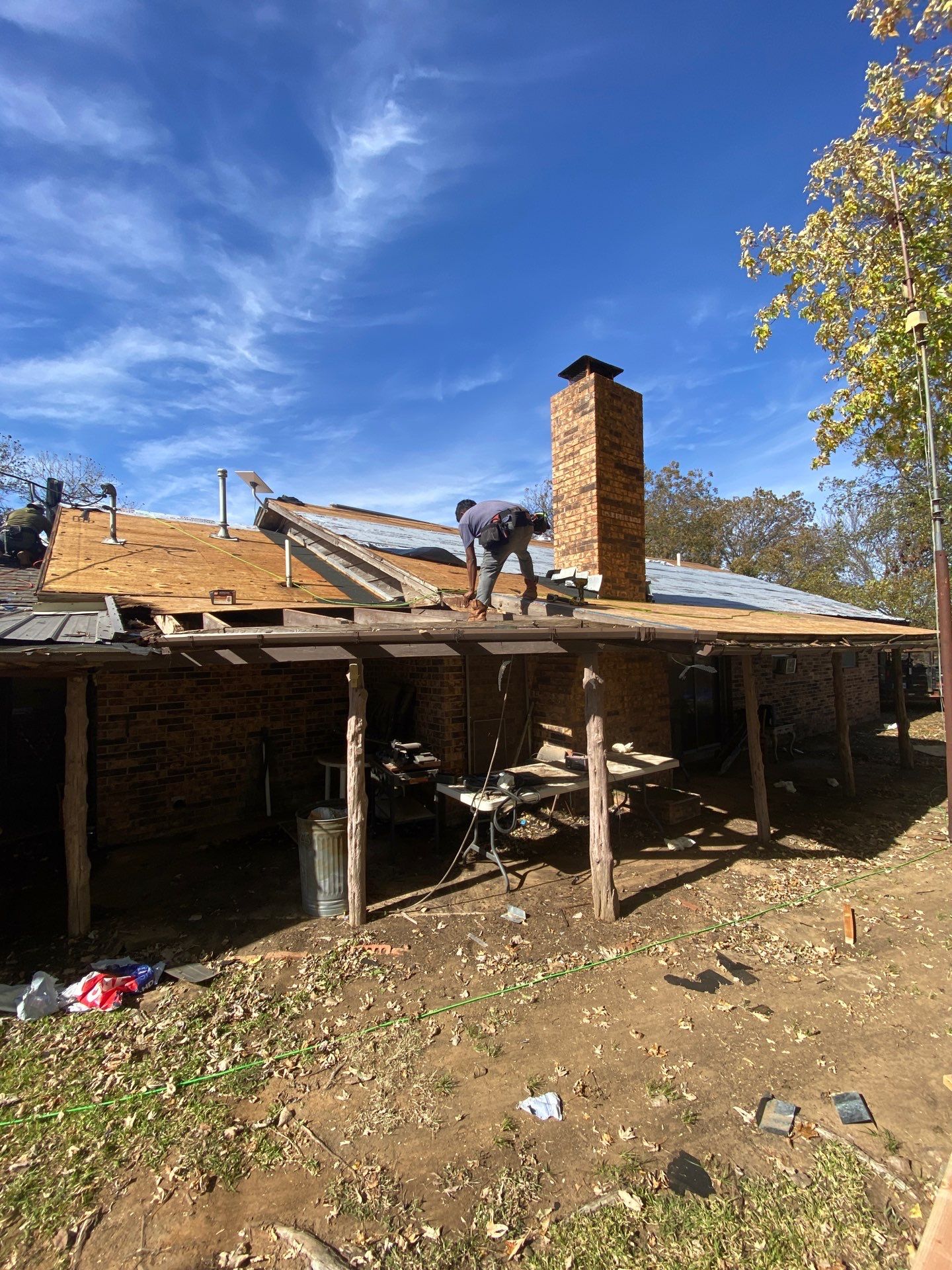 Comprehensive Roof Replacement and Decking Repair near Elmore City by BANA Roofing and Solar Supply