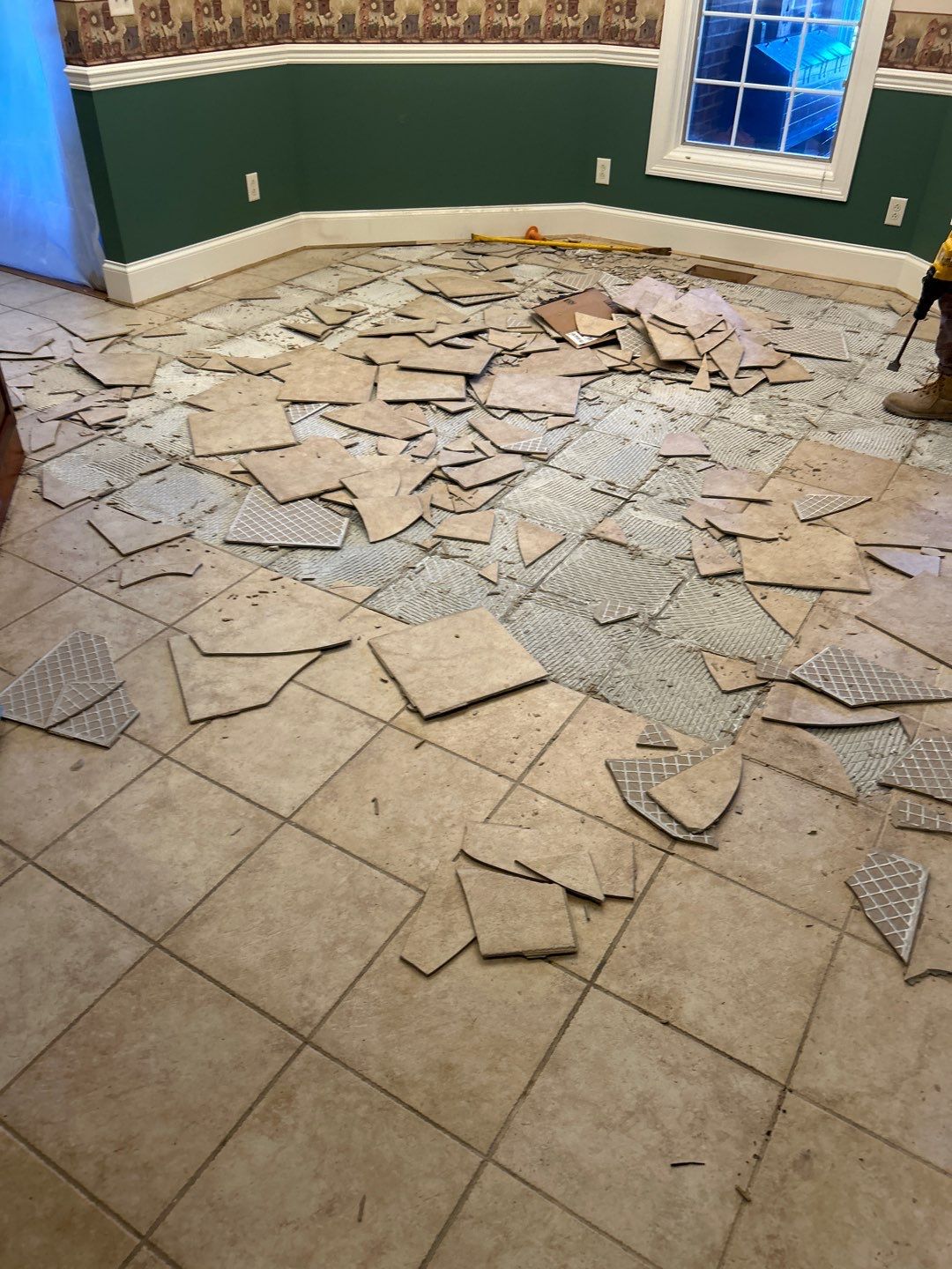 Kitchen Floor Refresh by Footprints Floors of Nashville
