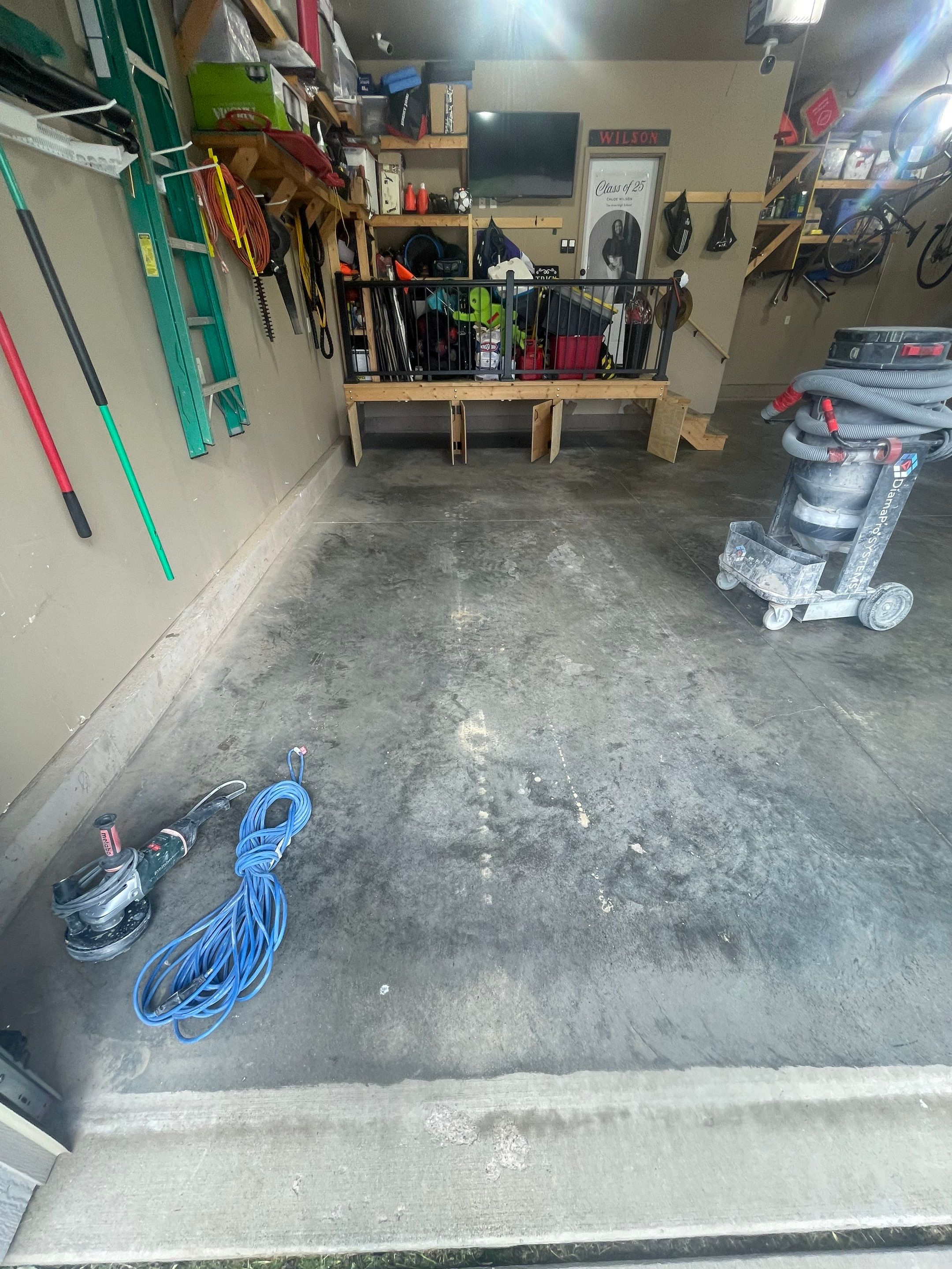 Garage Floor Coating in Tea, South Dakota by Select Painting, Coatings & Garage Cabinets