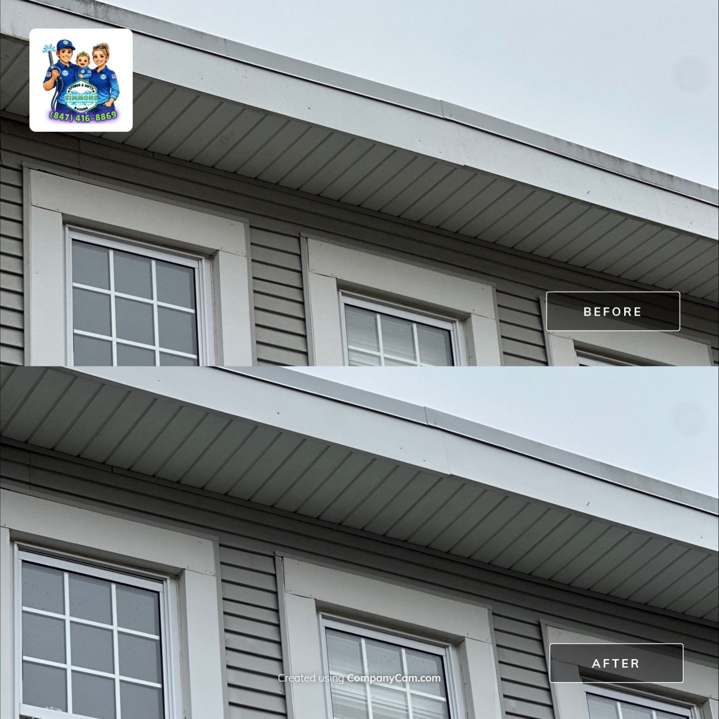 Project in Hinsdale by Simmons Power & Soft Washing