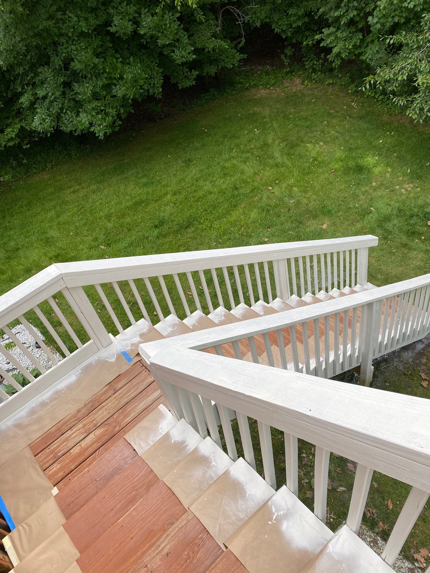 Deck and steps staining! by Gordon Painting