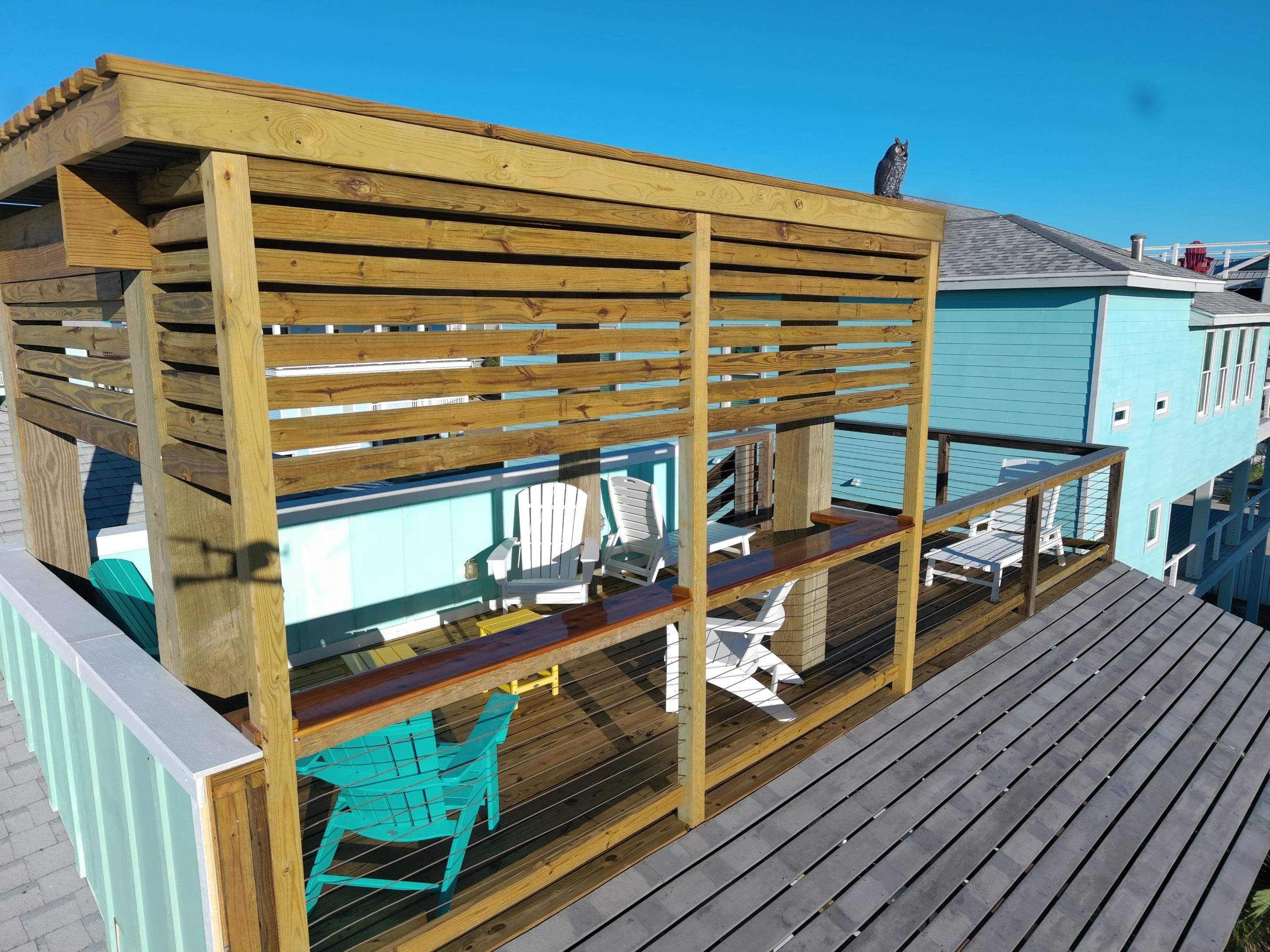 Roof Top Clubhouse on the Beach by Bayfront Roofing and Construction