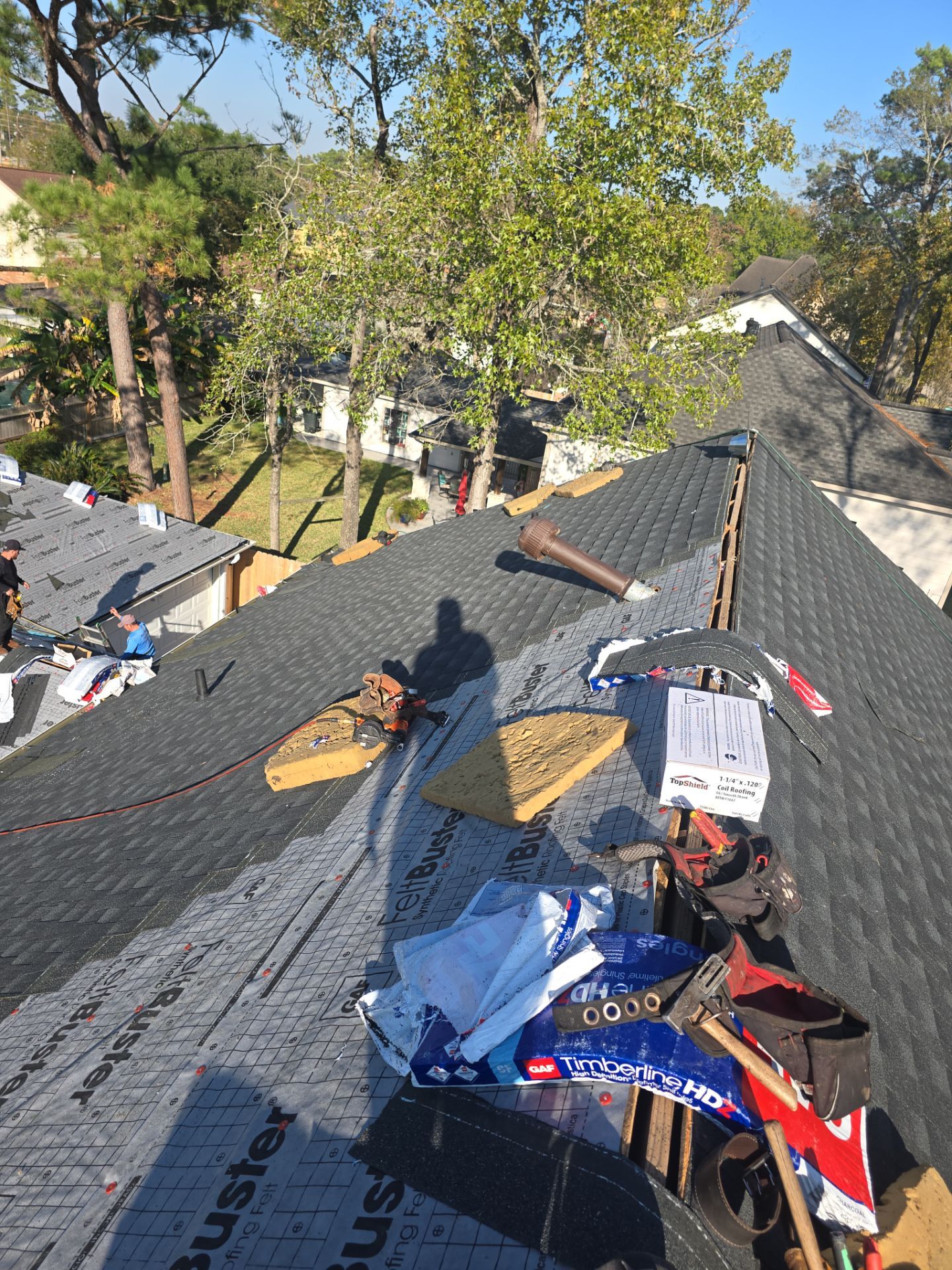 Roof Replacement in Pinehurst of Atascocita, Humble TX by Roof Repair Company