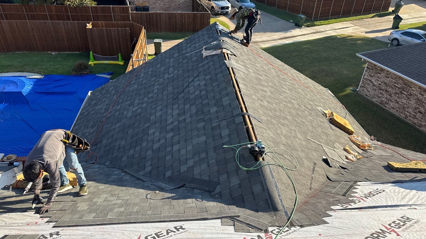 Project in Garland by Rhino Roofing and General Contracting, LLC