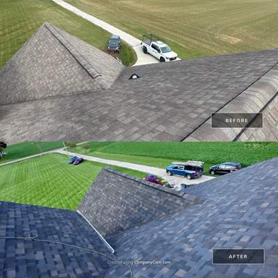 Owens Corning Black Sable Architectural Shingle Roof Replacement in Sterling