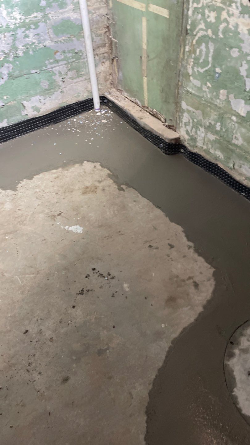 Interior Drain Tile for a South Minneapolis Basement by Waterproofing Northeast
