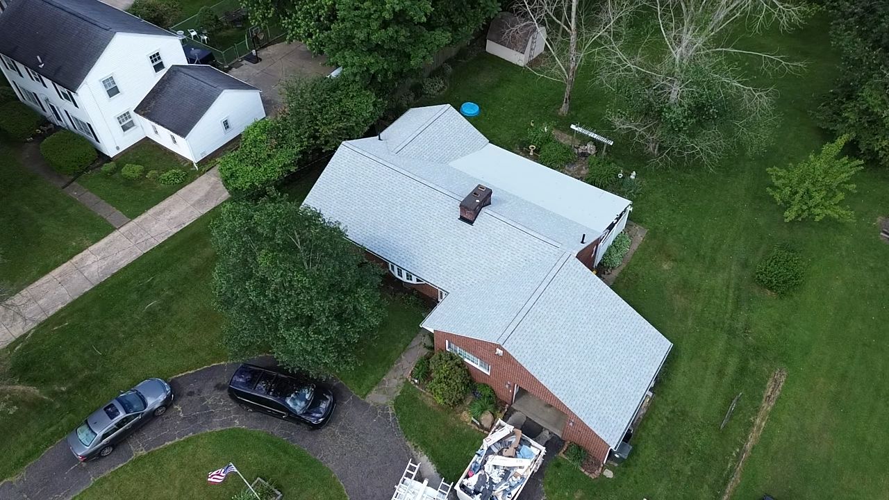 Atlas Pinnacle, Color, Oyster Shell, Drip Edge, Color, White by Eagle Eye Roofing