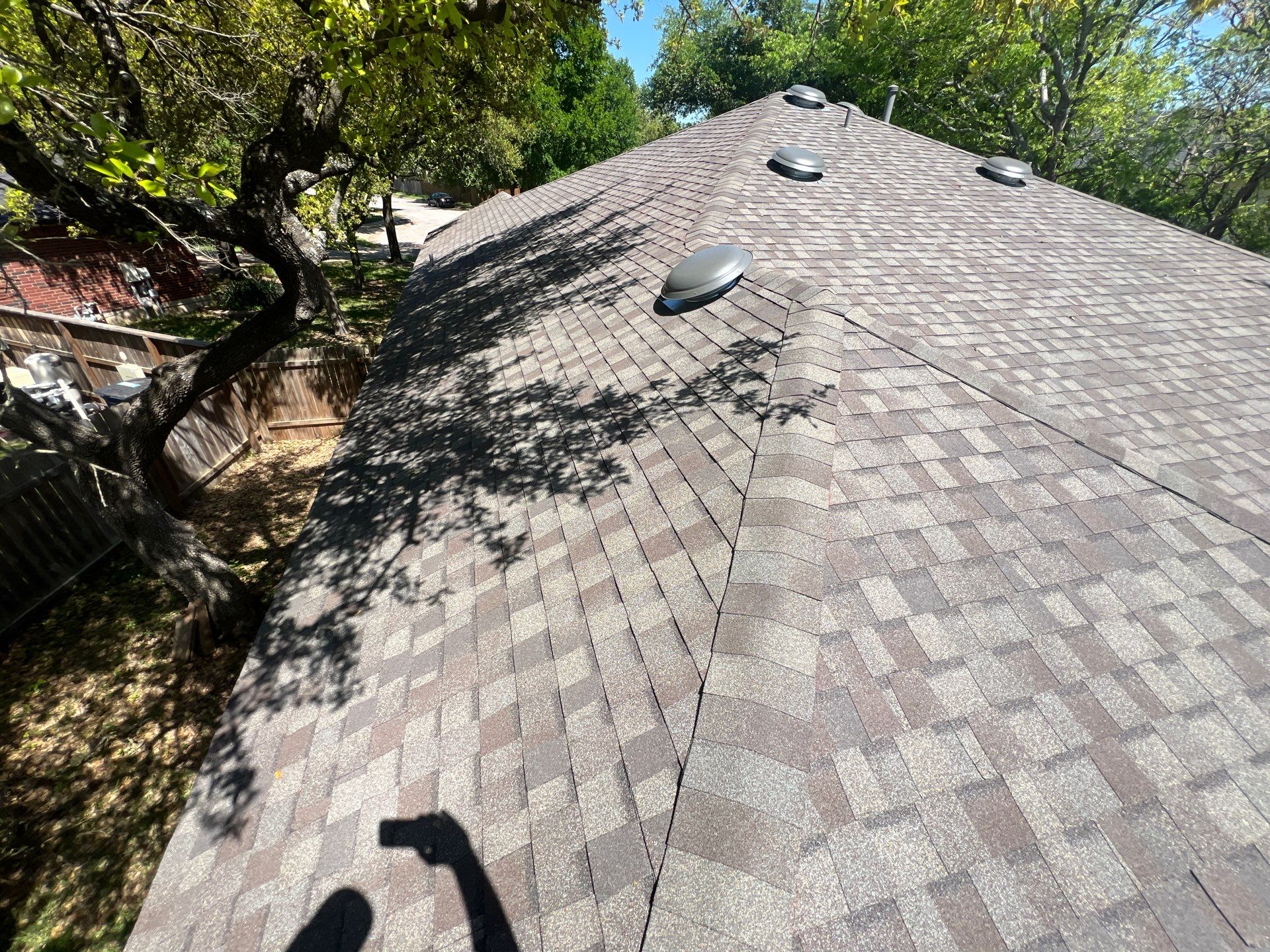 Rental property upgrade using CertainTeed Landmark shingles. by Oakwood Roofing and Construction, LLC