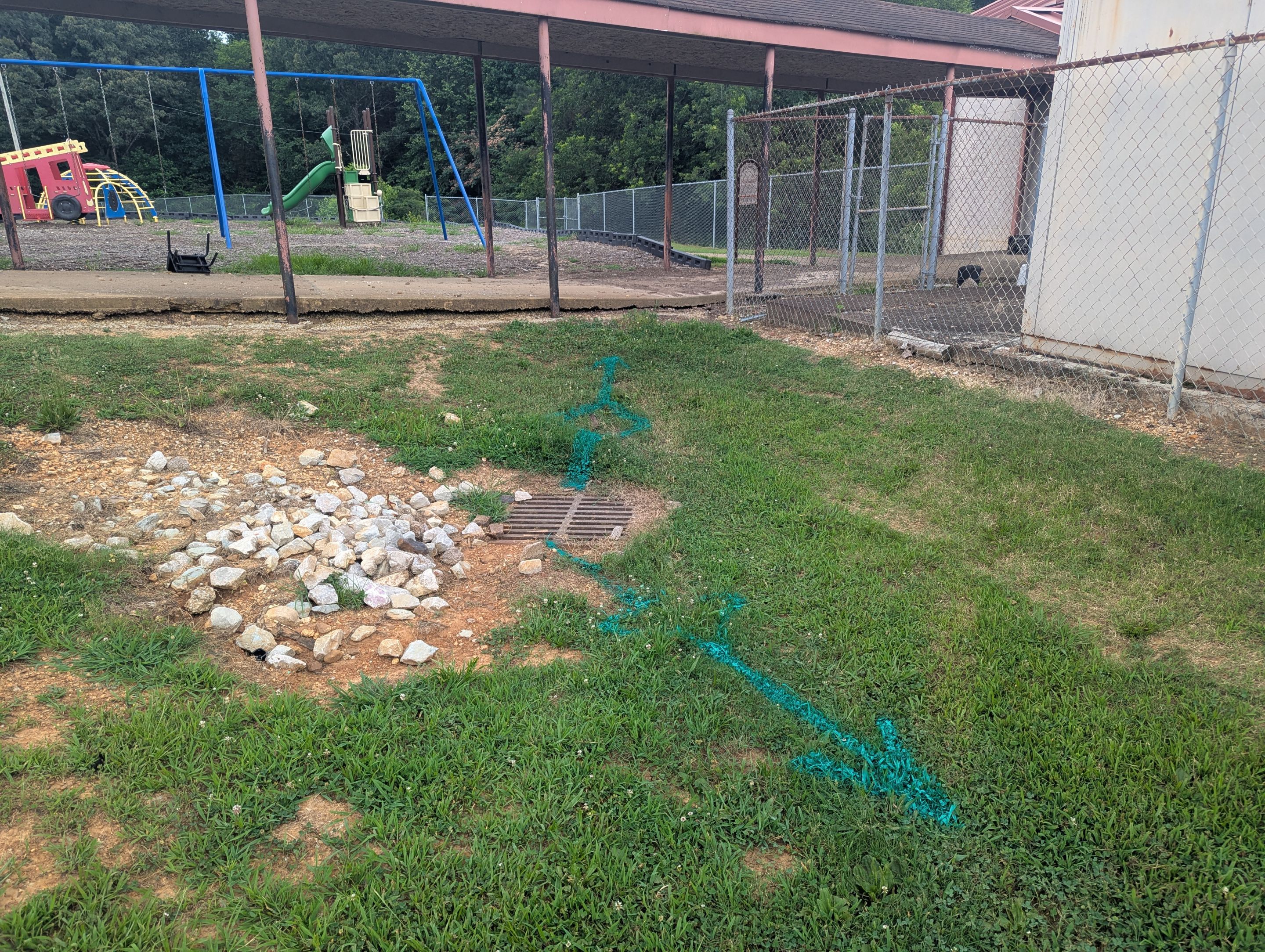 Utility Locate and GPR (School Project) by Alsip Locating Service, LLC