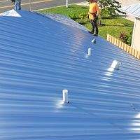 26ga 5V Crimp Mill Finish by Total Roofing System The Metal Roof Experts