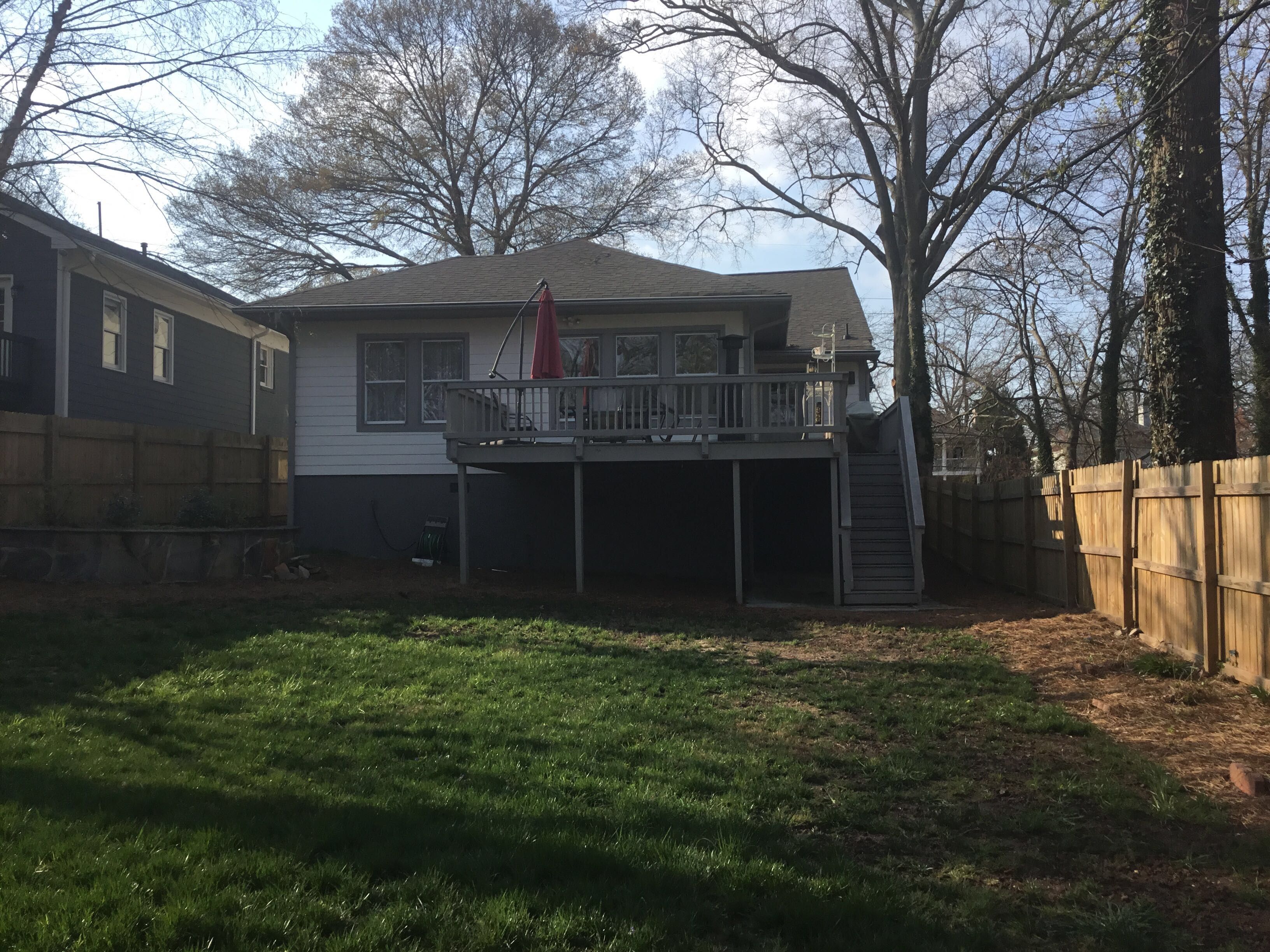 Custom Screened Porch Addition with Vaulted Wood Ceiling in Atlanta by Swift Home Renovations
