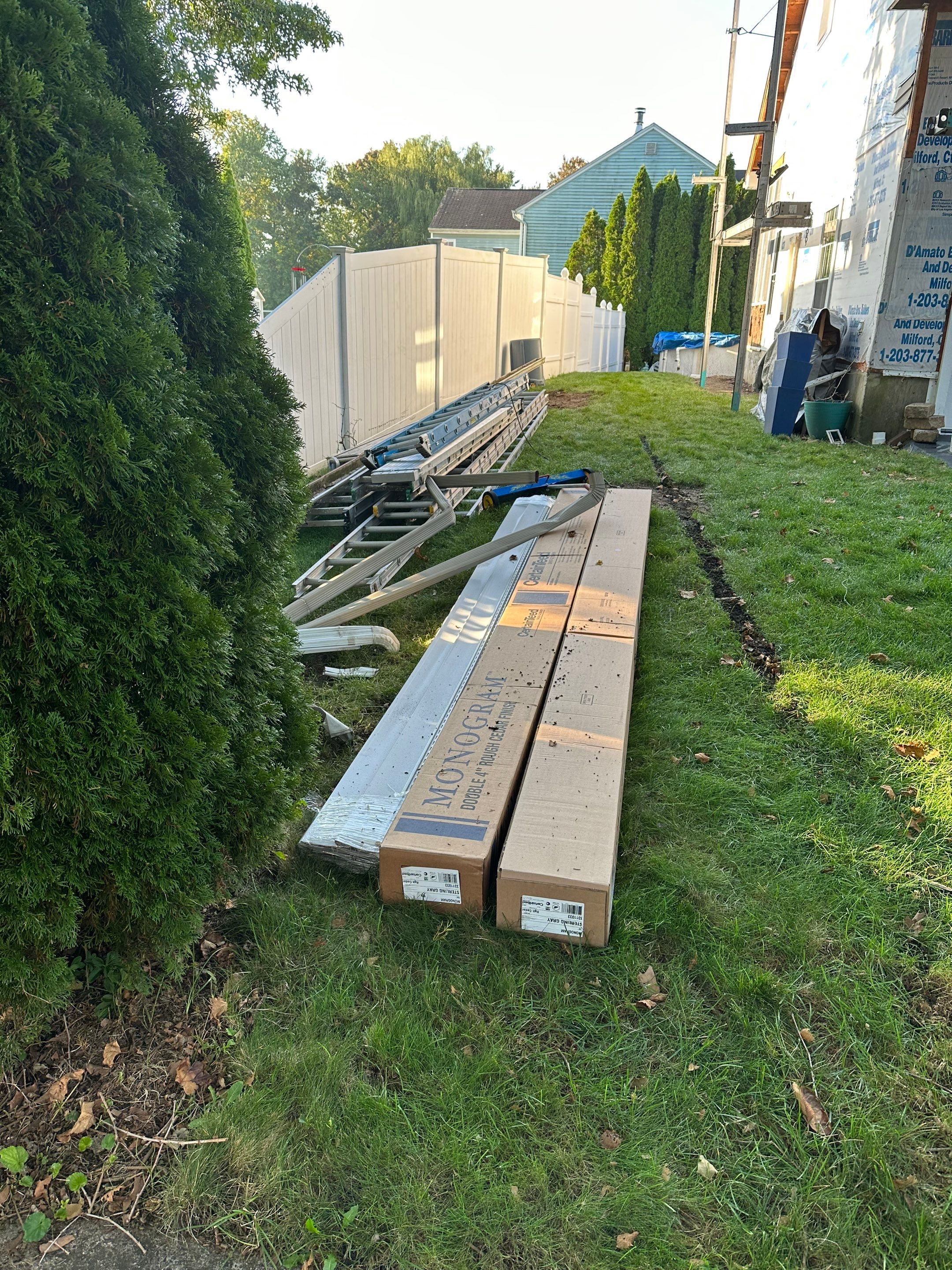 Siding Installation using Certainteed Cedar Impressions Sterling Gray by A Plus Exterior