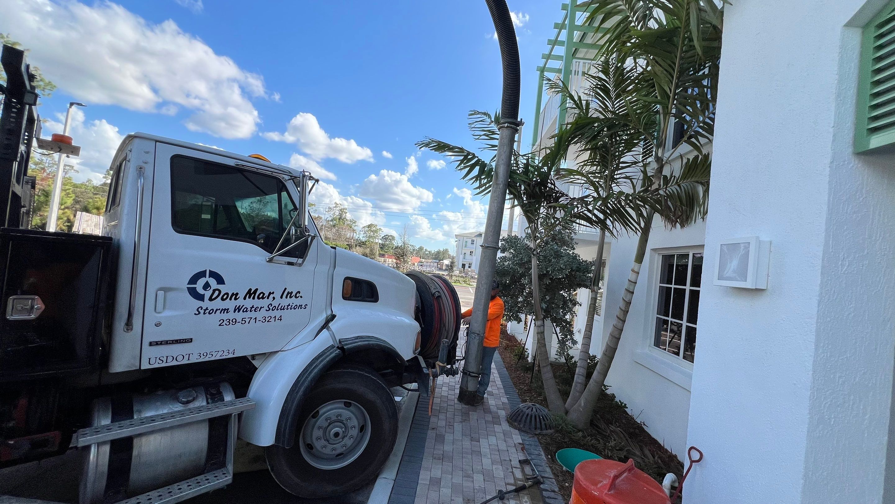 New Construction Condo Community Stormwater System Maintenance by Don Mar, Inc. Storm Water Solutions