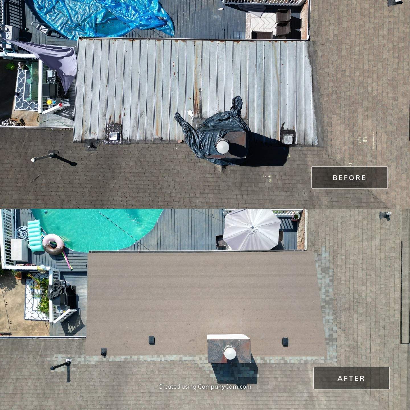 Roof repair  by Deerfield Roofing LLC