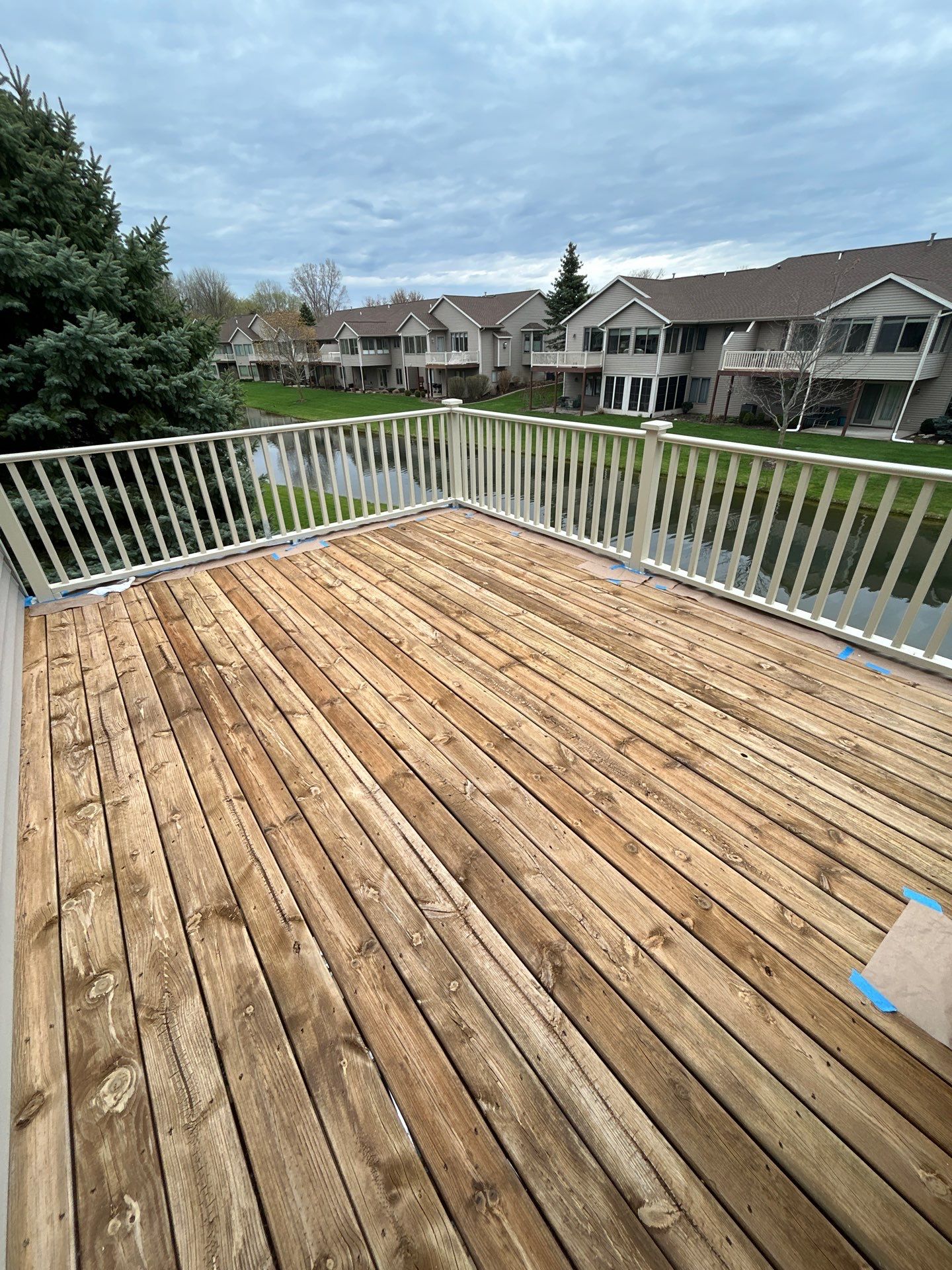 Painting, Drywall Patching, Epoxy Floor, & Deck by Gordon Painting