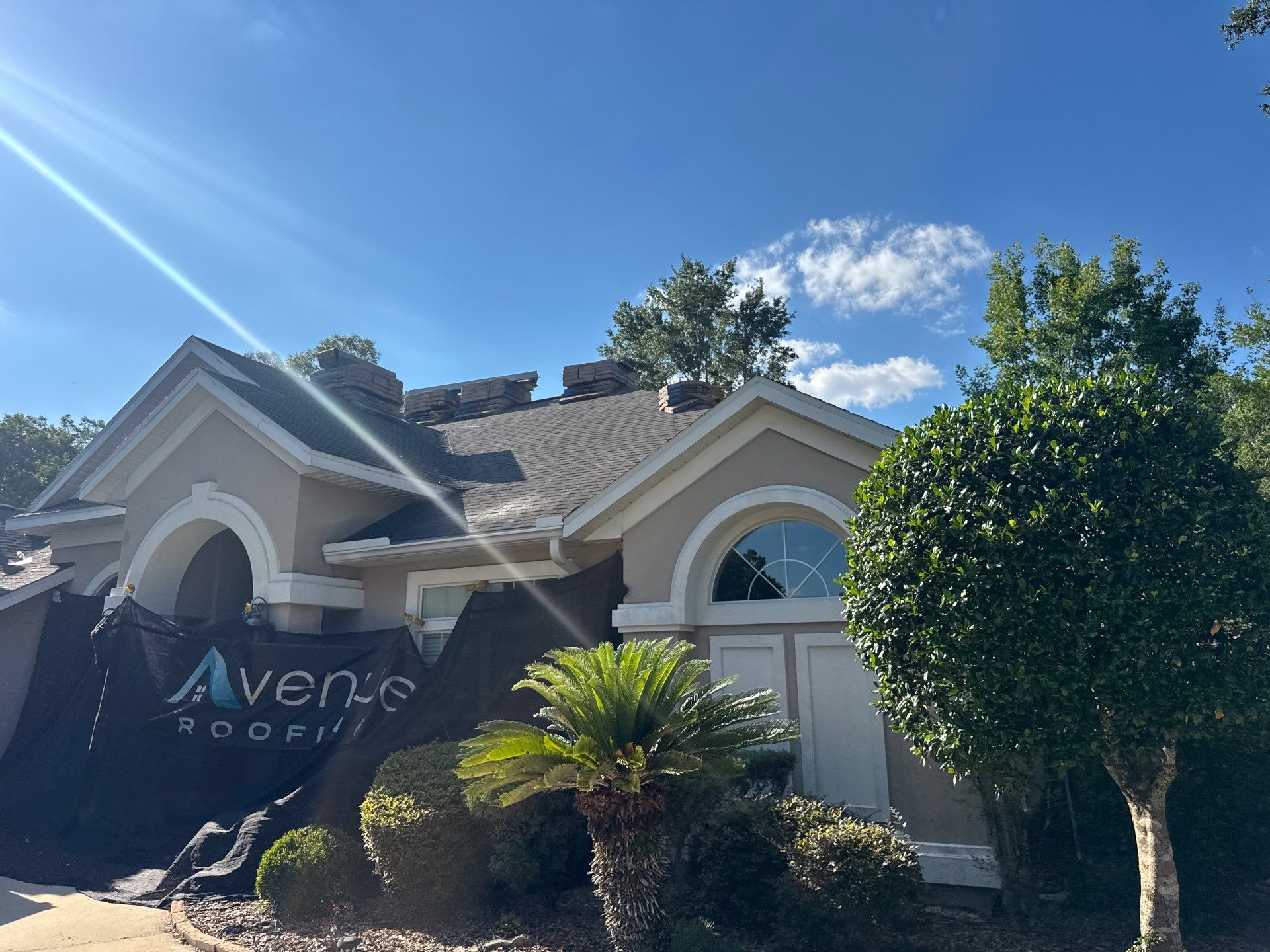 Architectural Shingle Roof Replacement and Decking Repair in Gainesville by Avenue Roofing