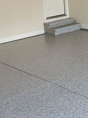 Garage Floor Coating using Cabin Fever
