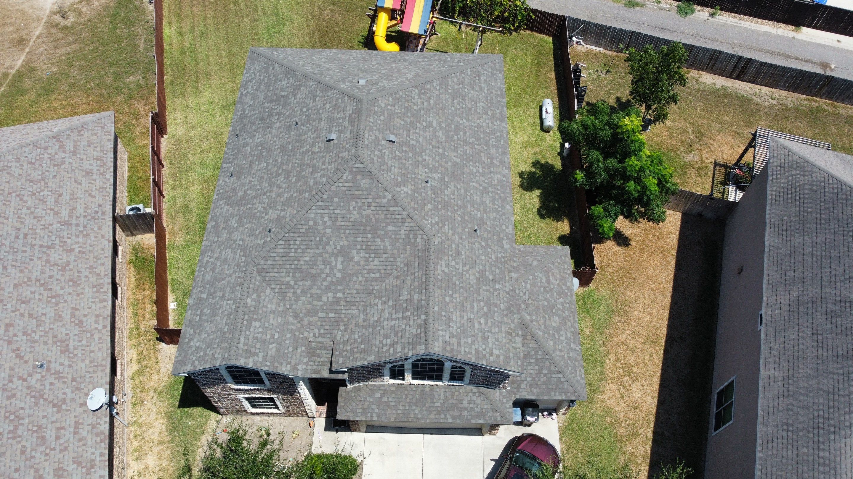 McAllen Roof Project  by Bison Roofing  