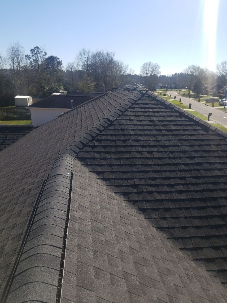 Residential Roofing Installation using Roof Replacement by American Roofing & Construction LLC