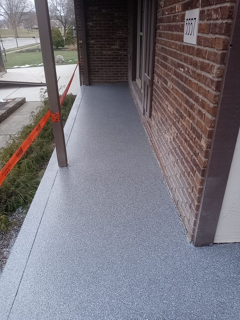 Sunroom Installation using Granite by Your1DayFloor.com