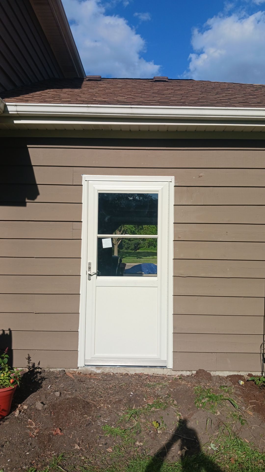 New Service Door by NextWave Exteriors