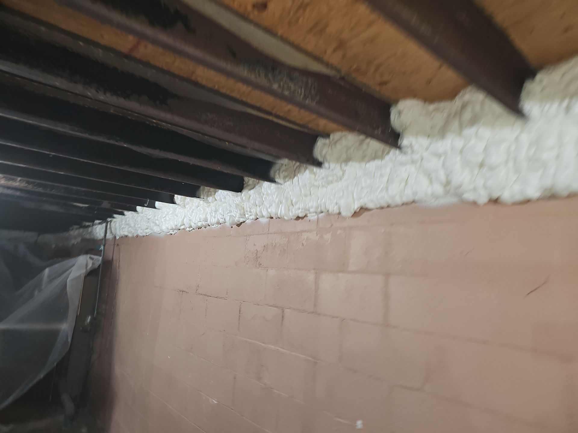Attic Insulation using open cell spray foam by NYS Foam & Energy