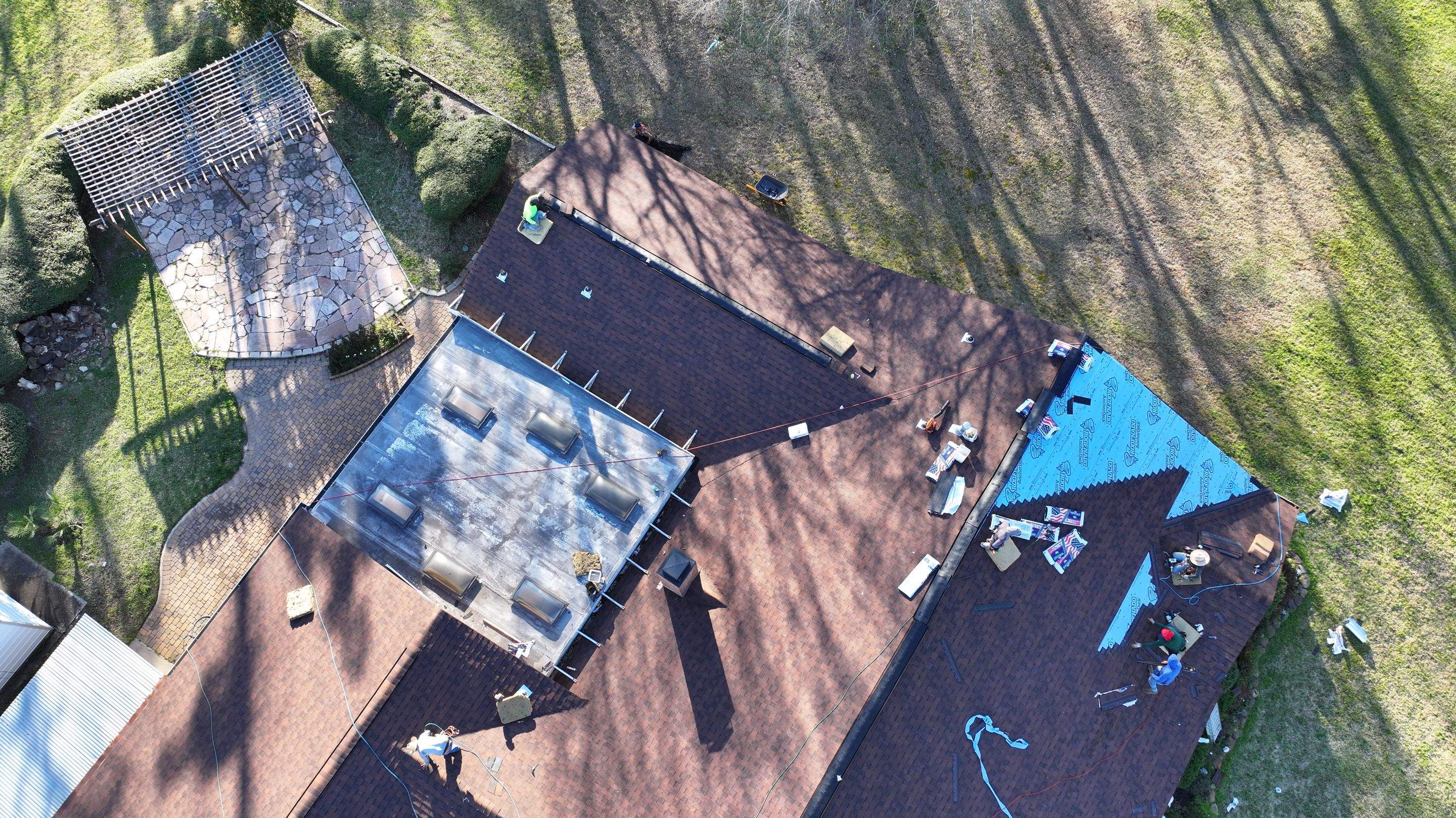 Complete Roof Replacement — Huntsville, TX by PL Roofing & SB Roofing, LLC.