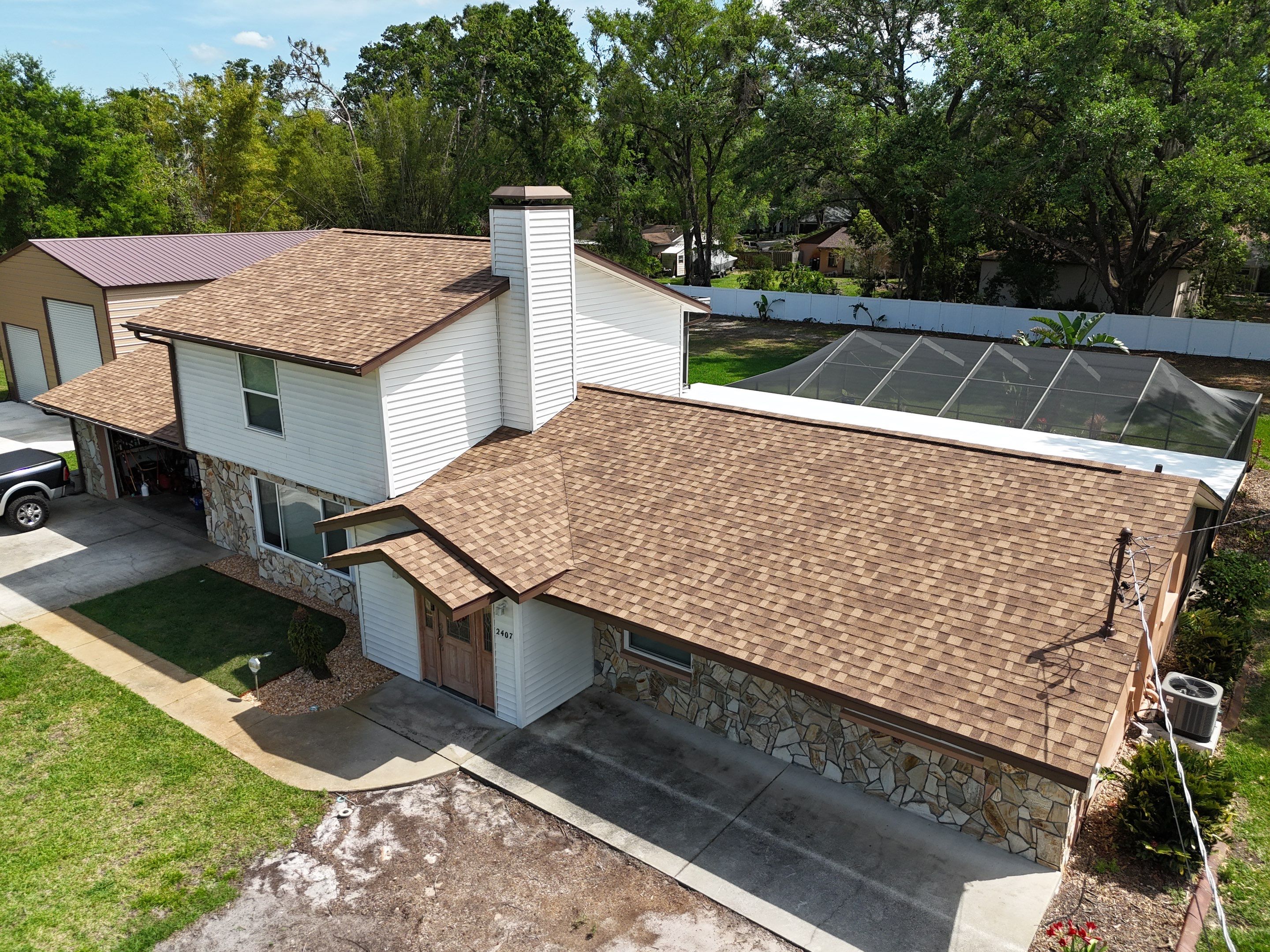 Roof Replacement in Lutz FL, by Steadfast Roofing 