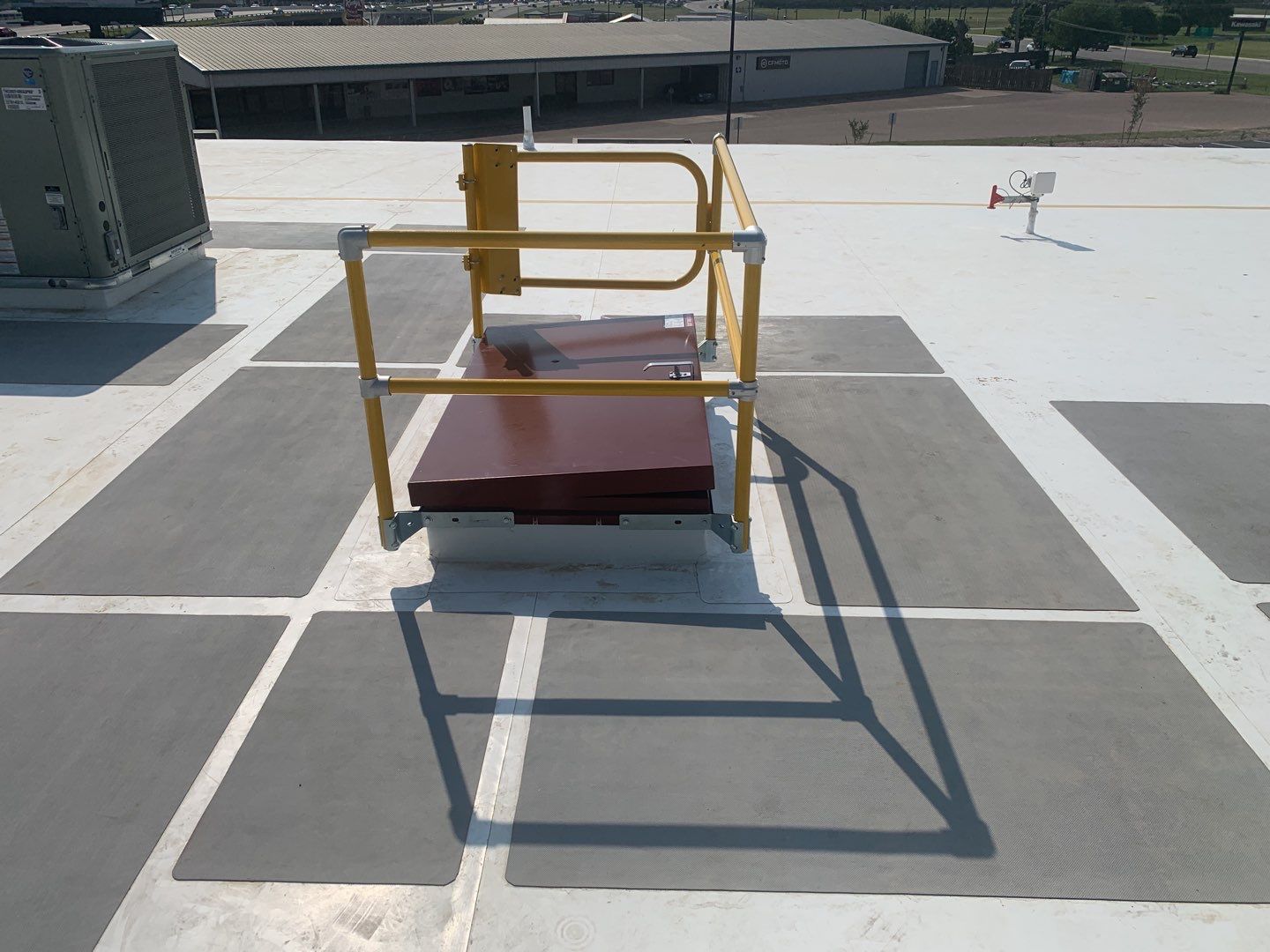 Bio-Life Commercial Roof Replacement using IB Systems PVC by Roof Experts