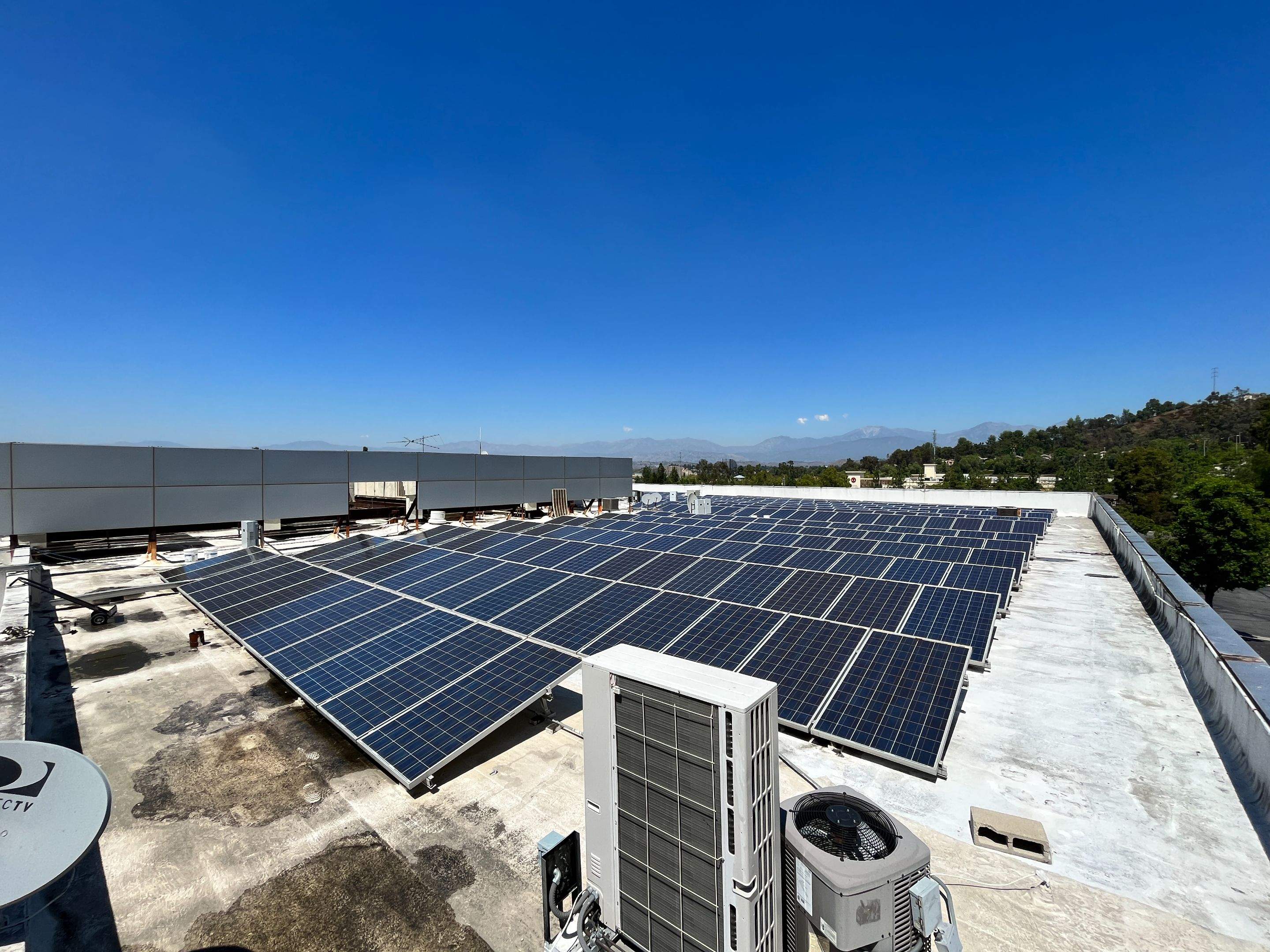 Commercial Solar Panel Cleaning in Diamond Bar, Ca by Palm Coast Solar Cleaning