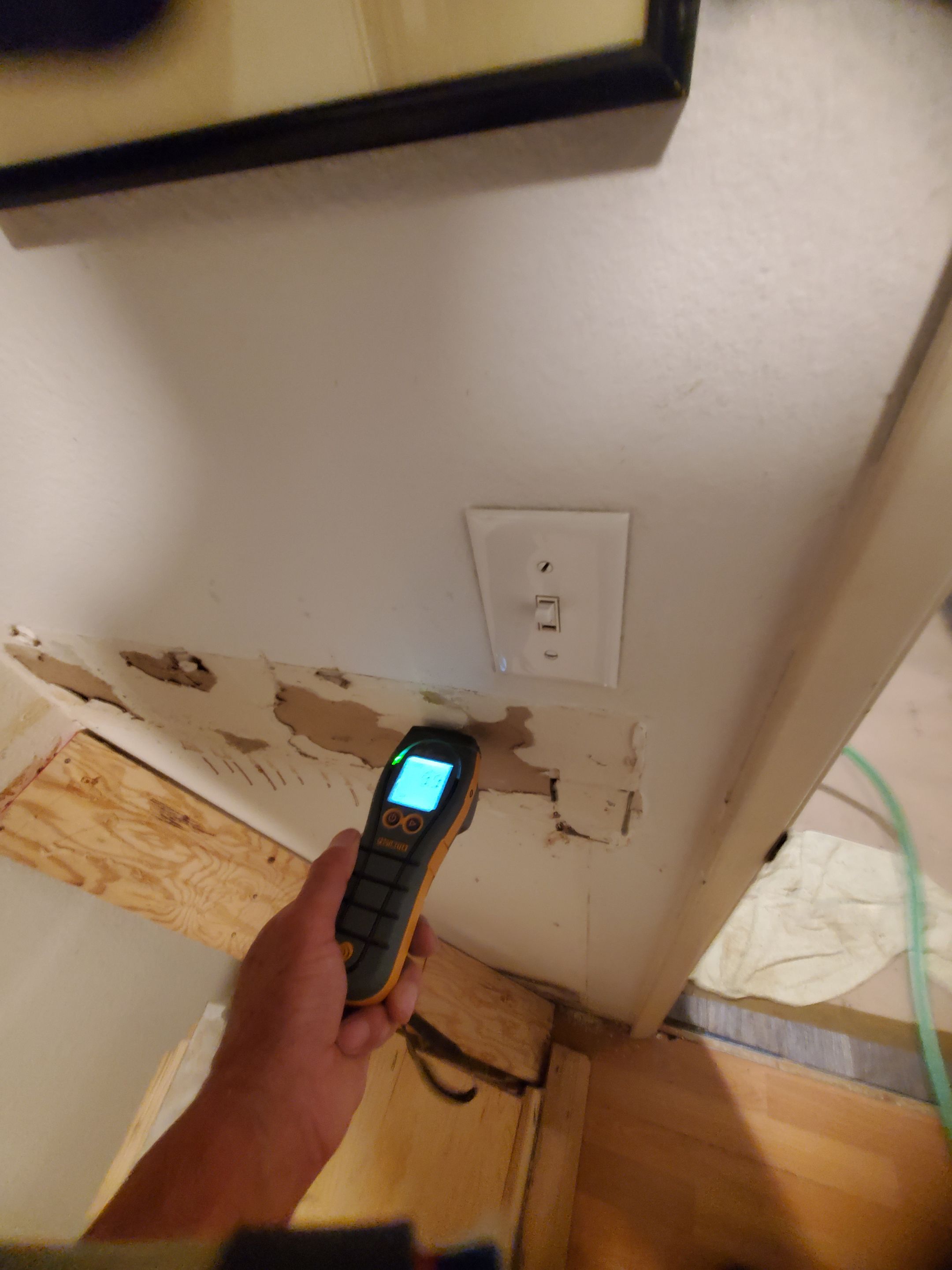 Water Damage using Air Movers by Construction Now LLC