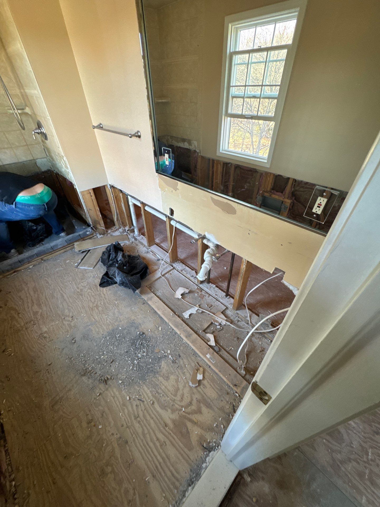 Project in Plymouth by EzDry Water Mitigation & Property Restoration