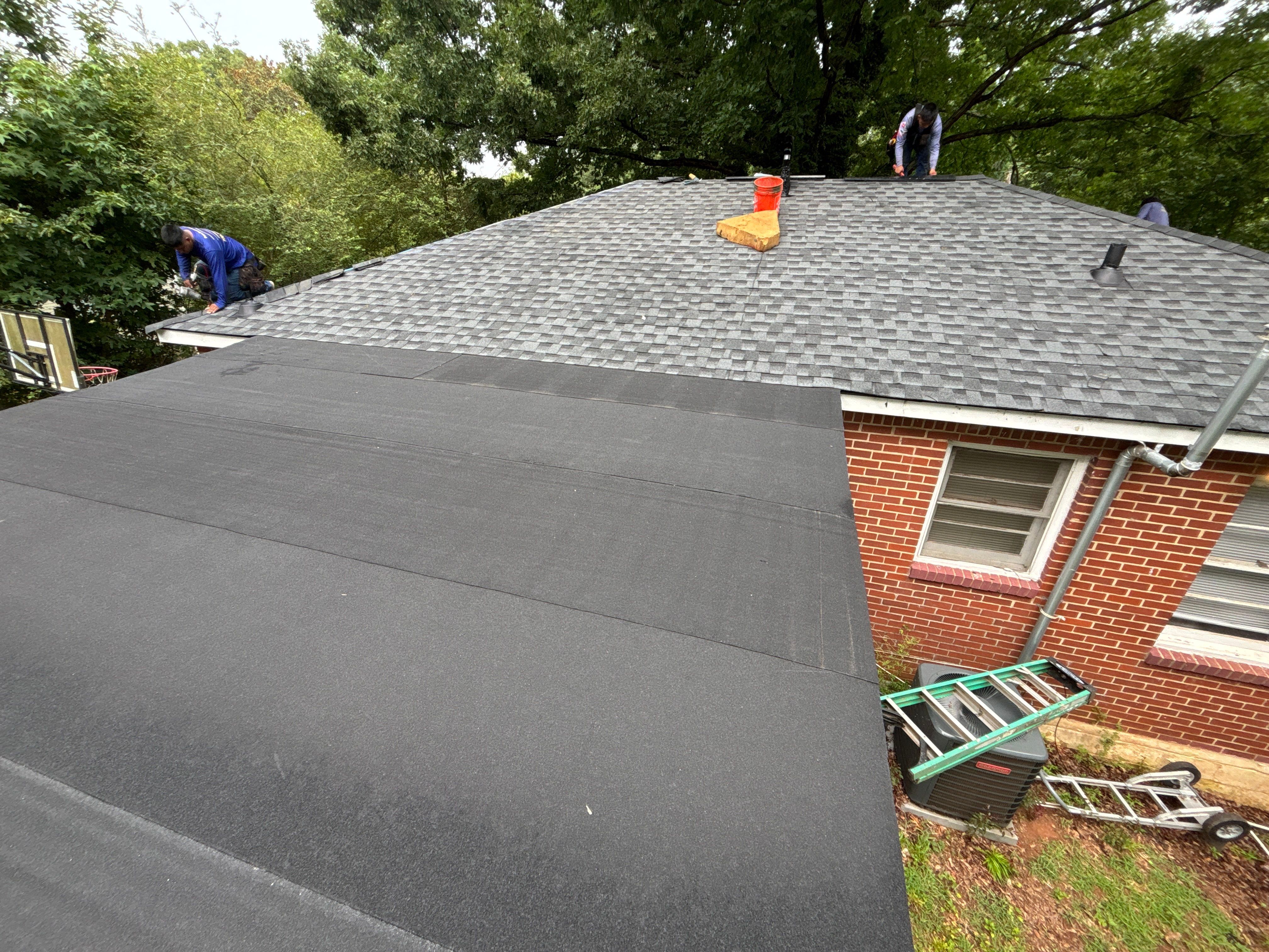 Roof replacement by Deerfield Roofing LLC