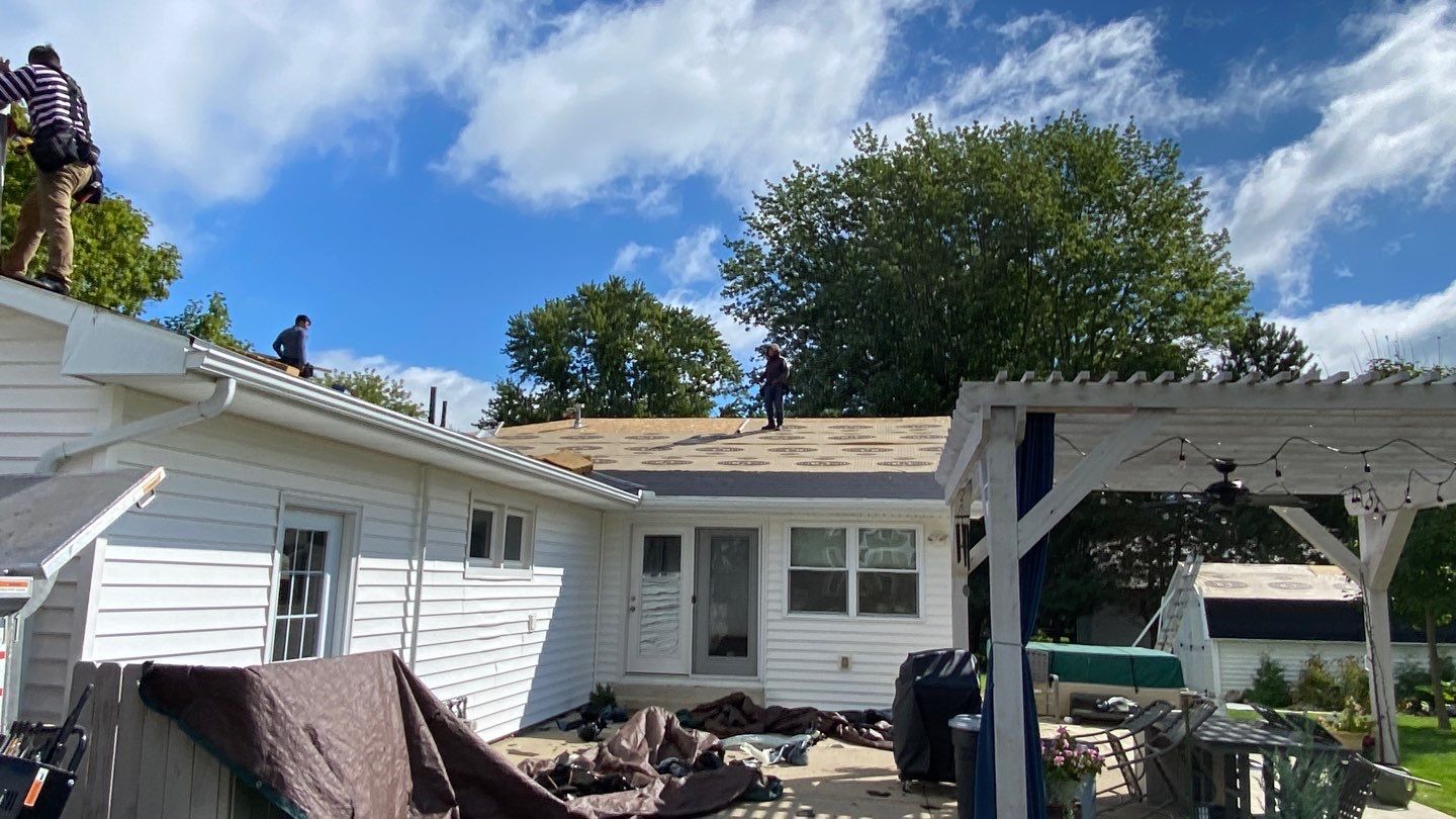 Residential Roofing Installation using GAF Timberline HDZ Pewter Gray by Nitro Roofing and Construction