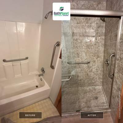 Tub to Shower