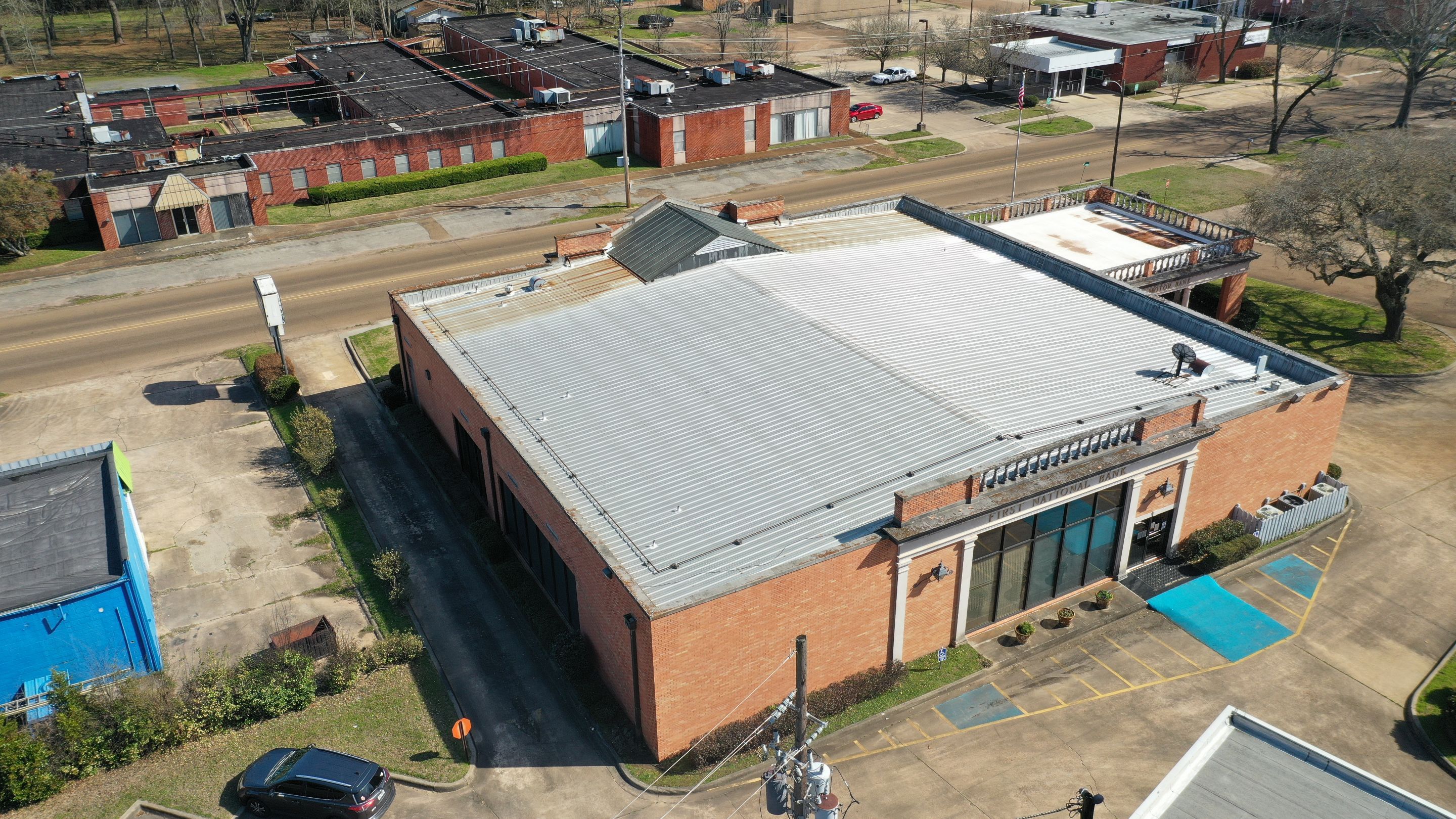 Commercial Roofing Installation using 50 mil PVC by Hostetler Roofing