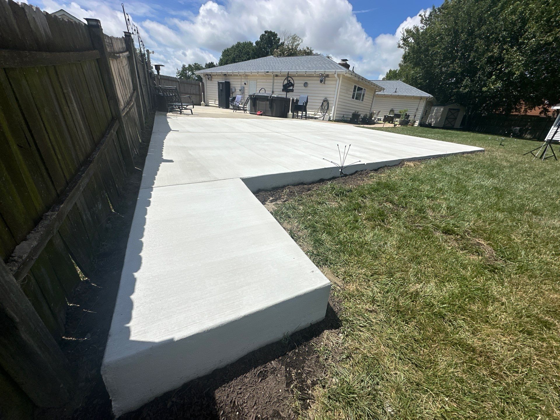 Project in Virginia Beach by Sam The Concrete Man Virginia Beach