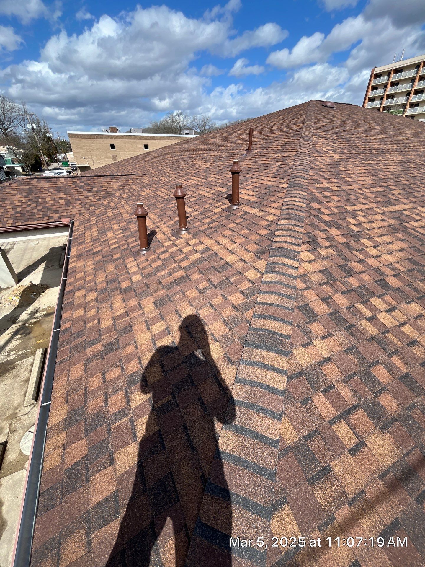 Commercial Roofing Installation using Certainteed Landmark Pro Shingles by Fahey Roofing + Contracting