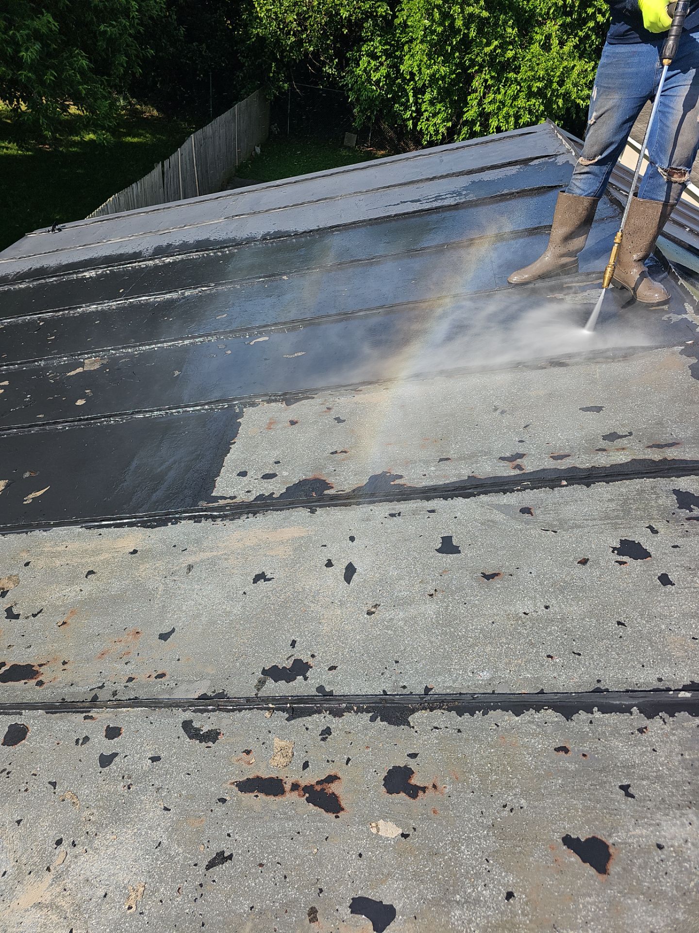 Metal Roof Repair by Winchester Roofing