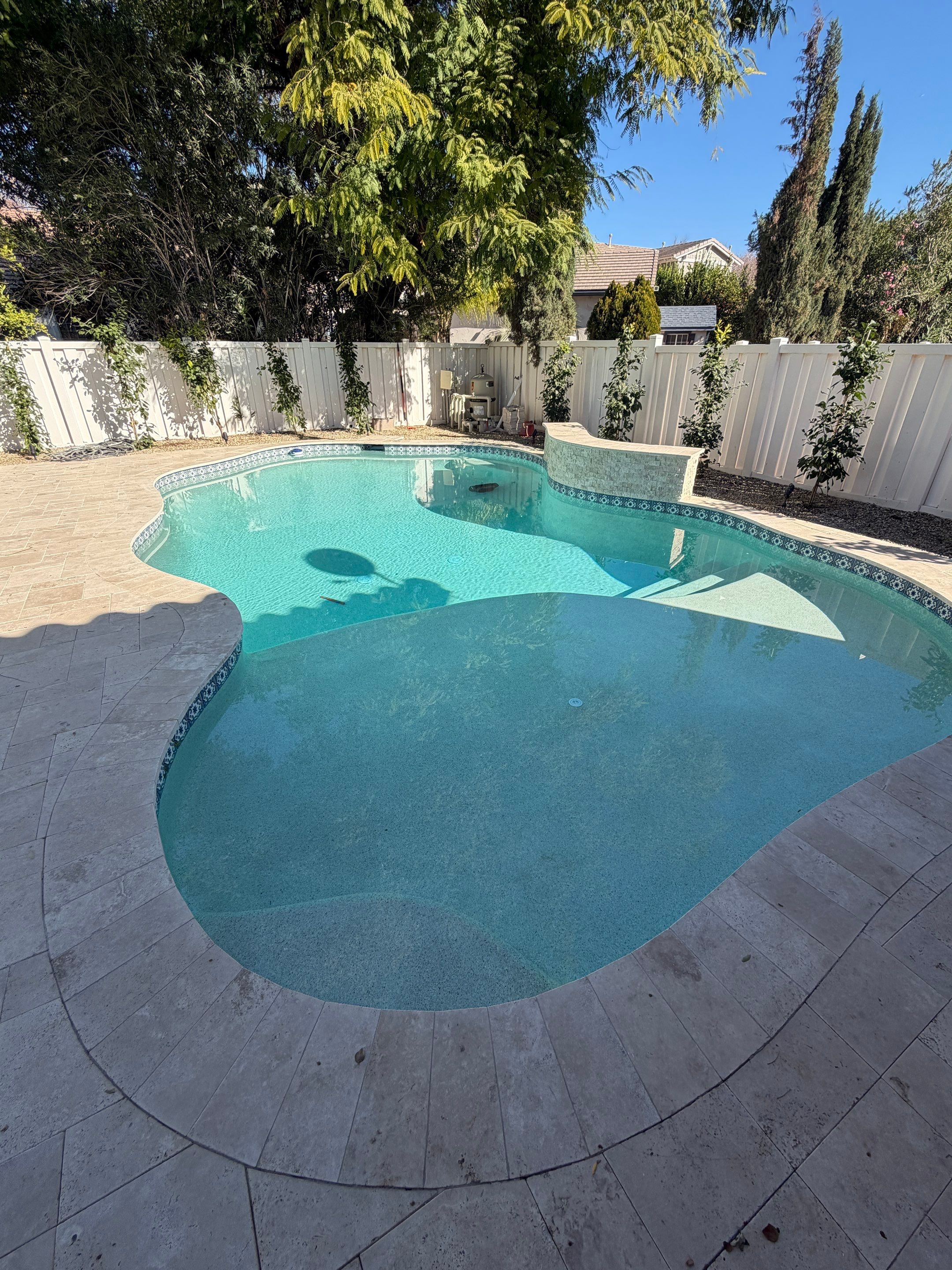 Pool & yard remodel by Modern Pools