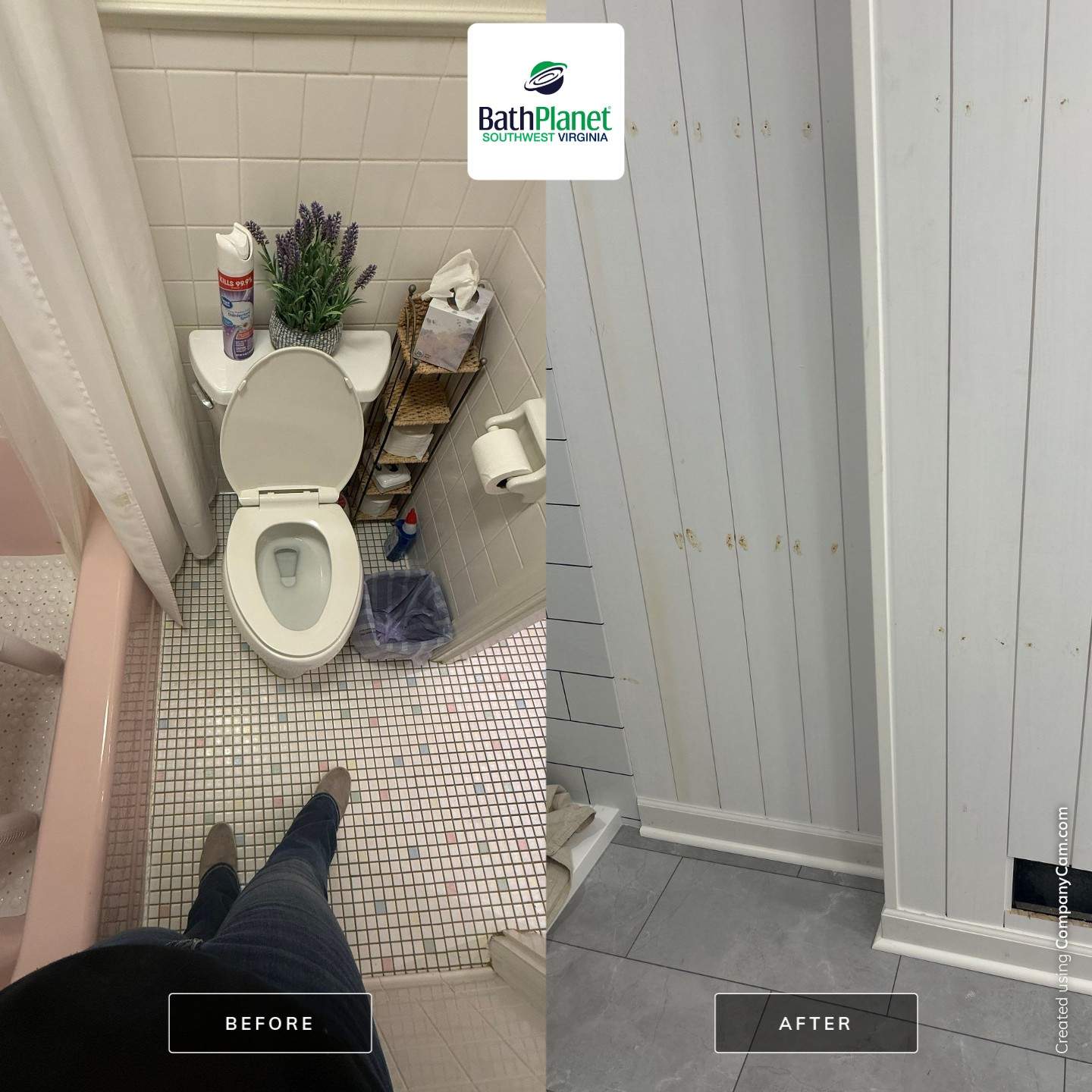 Complete Bathroom Remodel by BathPlanet SW Virginia