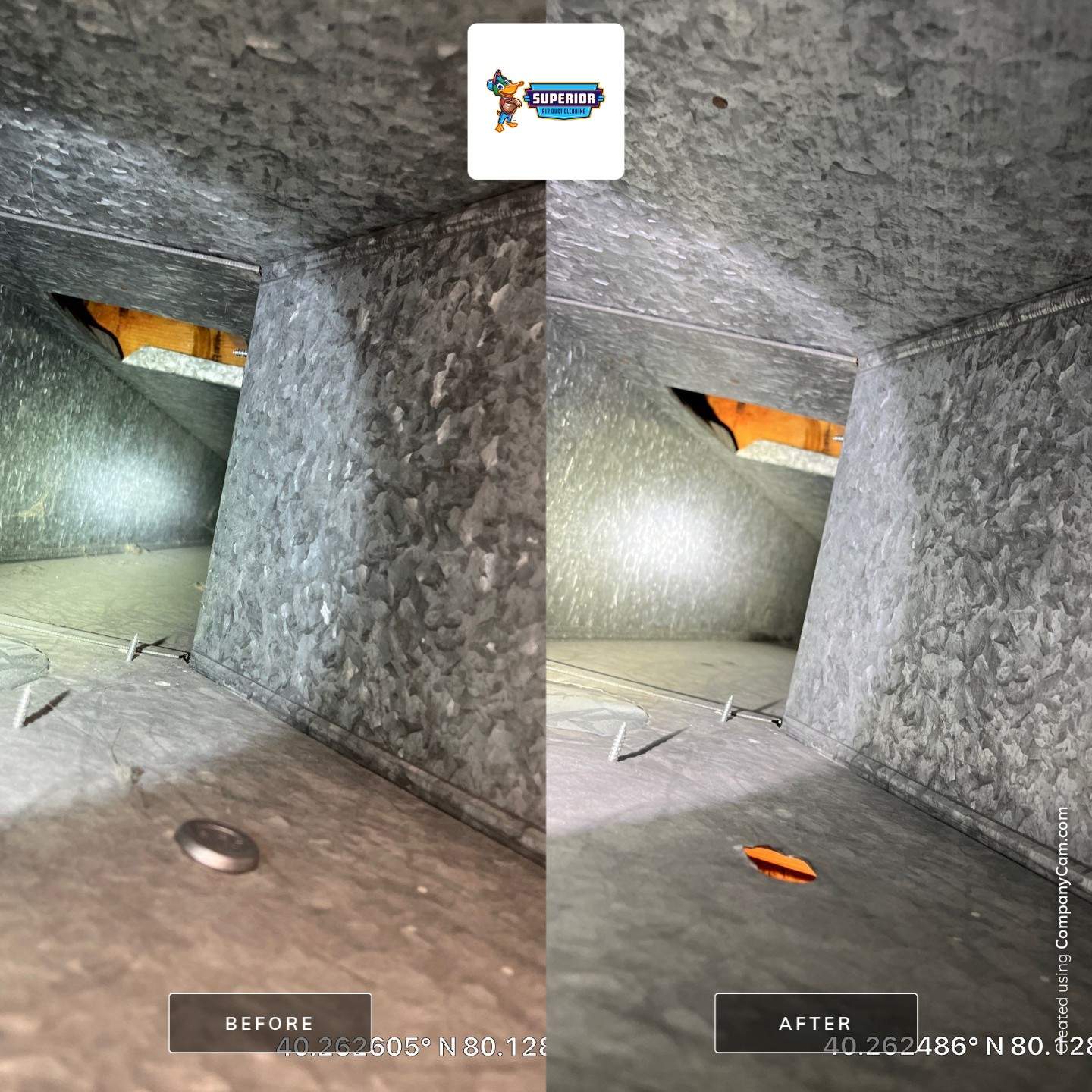 Air Duct Cleaning With a Vacuum Truck in Canonsburg, PA by Superior Air Duct Cleaning