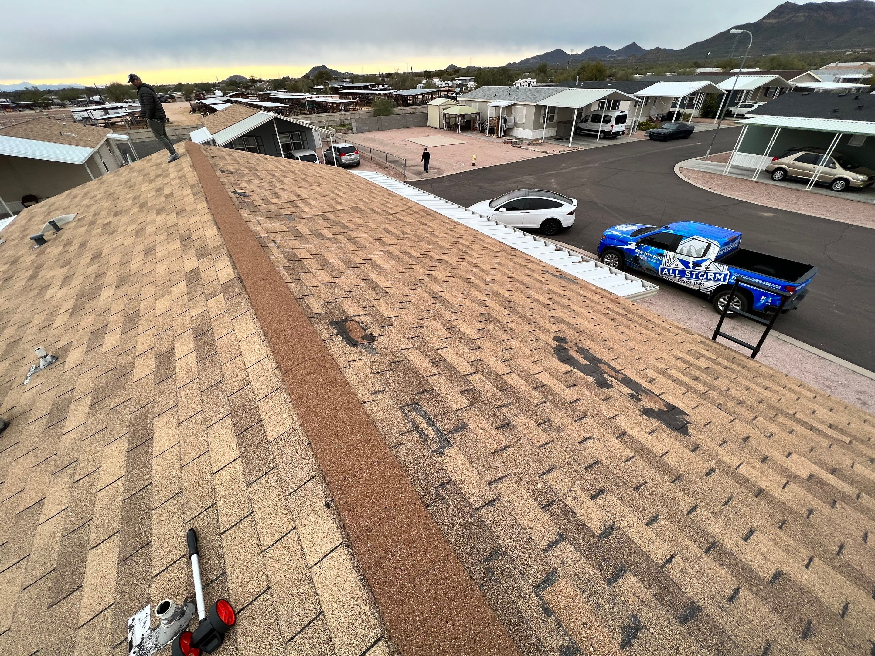 Carl's Full Re-Roof by All Storm Roofing & Construction