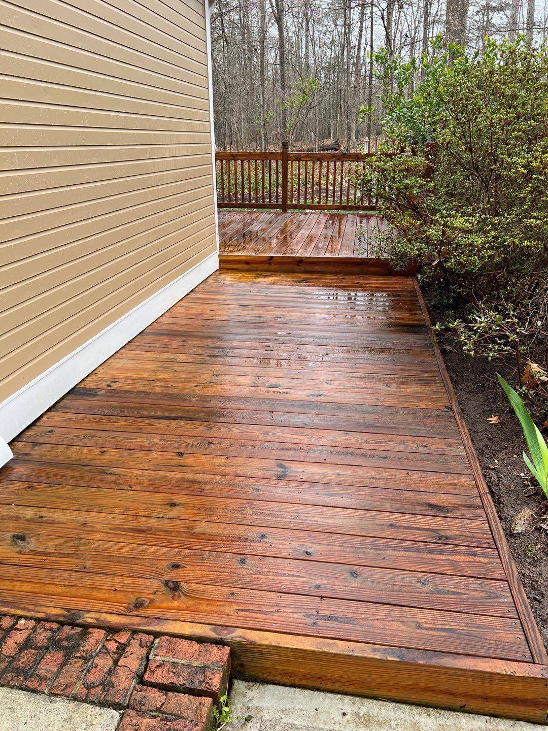 Weathered Deck using Wood Sealant by DuraSeal