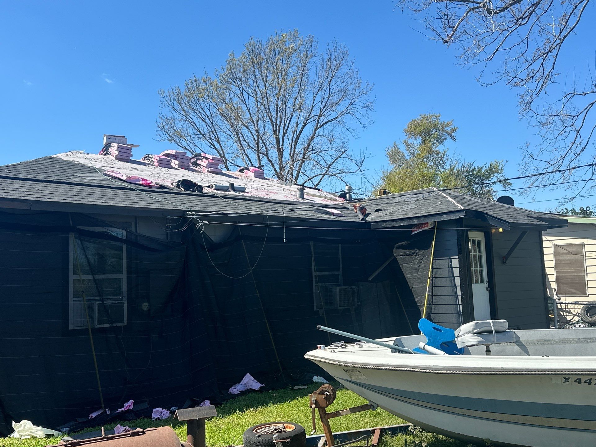 Project in Houston by Motion Roofing