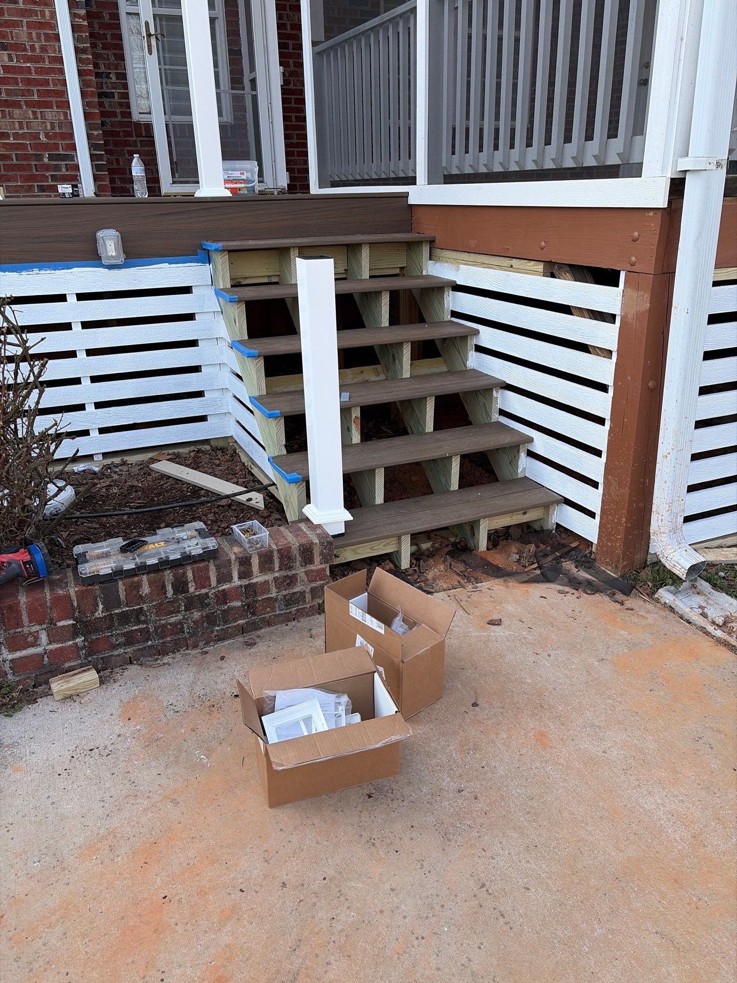 5 Day Deck RebBuild by A Step Above Handy LLC 