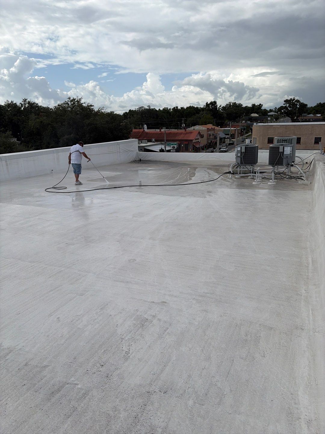 Commercial Roof Maintenance and Cleaning in Dade City by CES Roofing