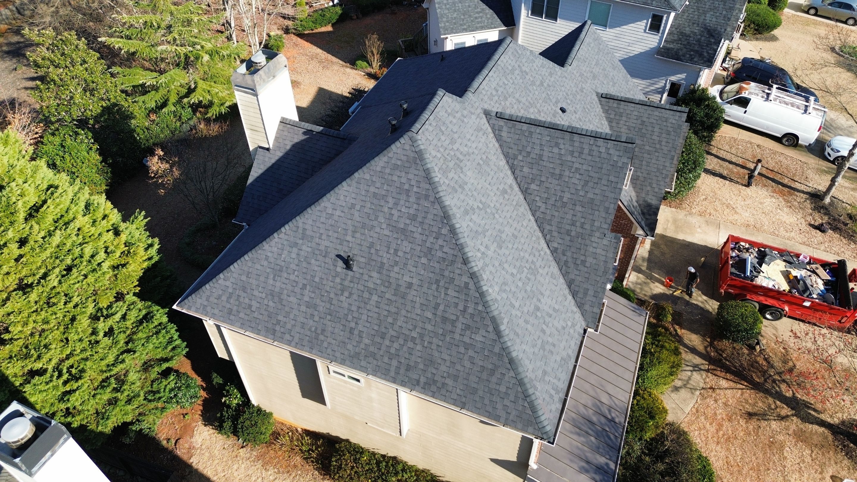 Cumming, GA Roof Replacement CertainTeed Landmark Moire Black by Reset Roofing