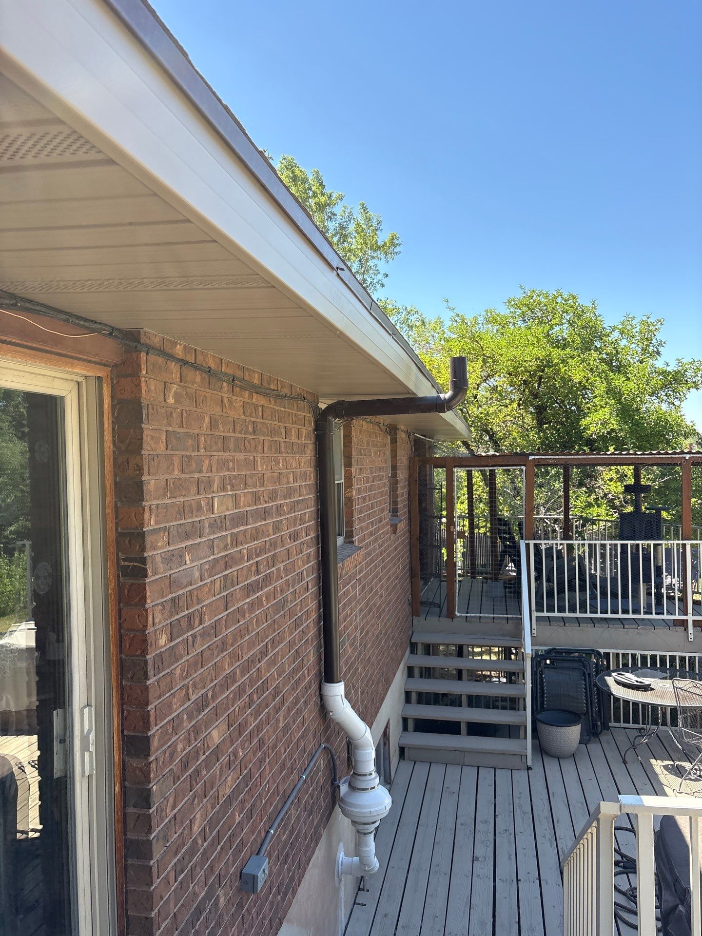 Project in South Weber by Emerald Gotcha Gutters 