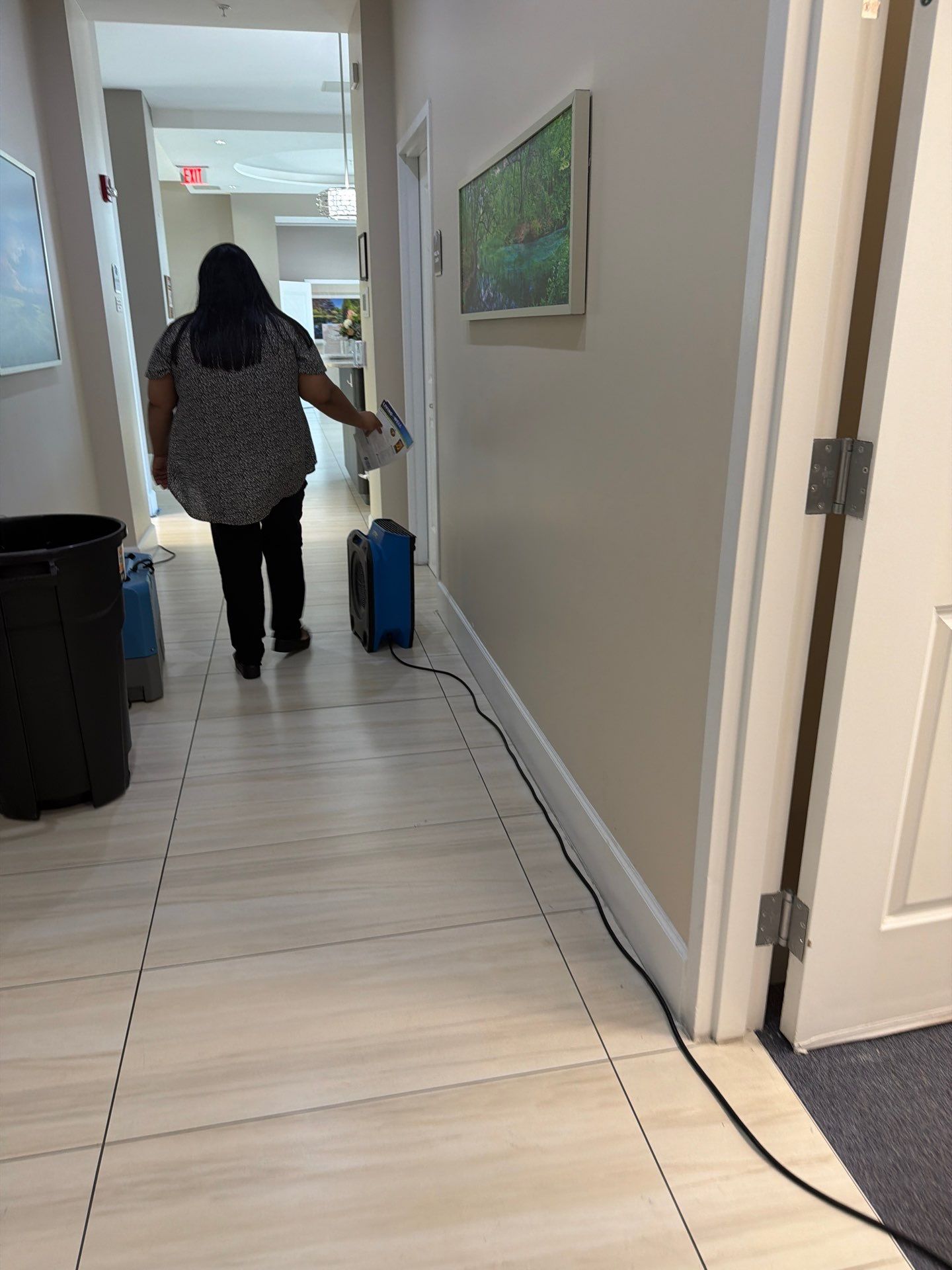 Commercial Water Damage Mitigation and Floor Drying in Boynton Beach by SuperClean